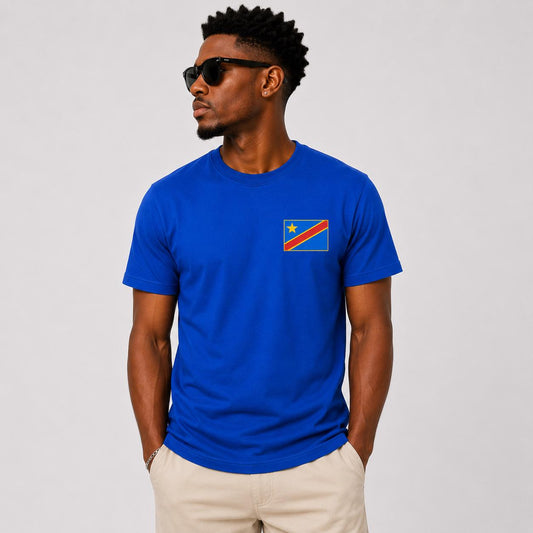 DR Congo Football Shirt Hat Set | Les Léopards Fan Apparel Bundle