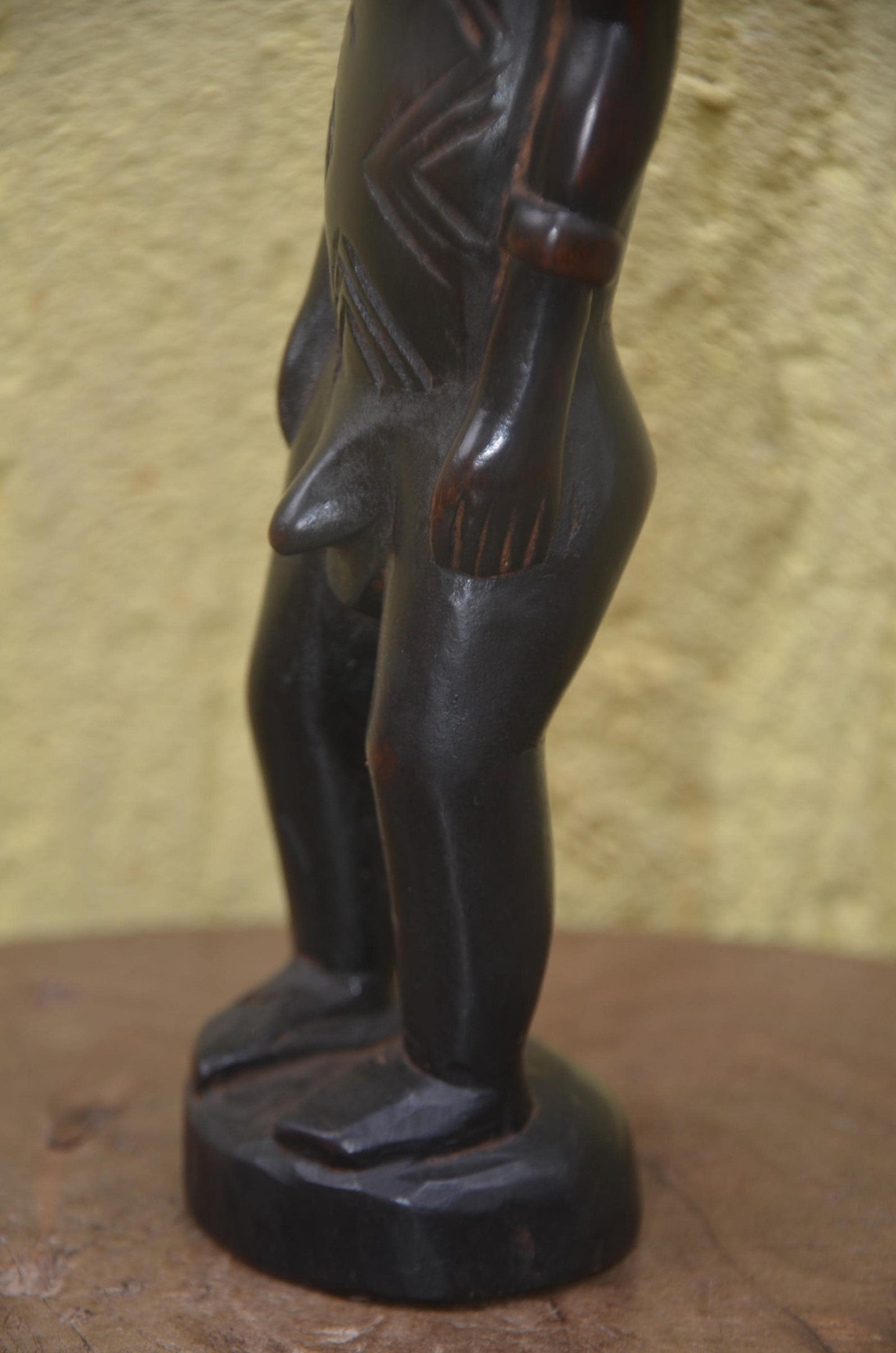 Lobi Fertility Statue | Hand-Carved African Tribal Art | Symbolic Wood Figurine
