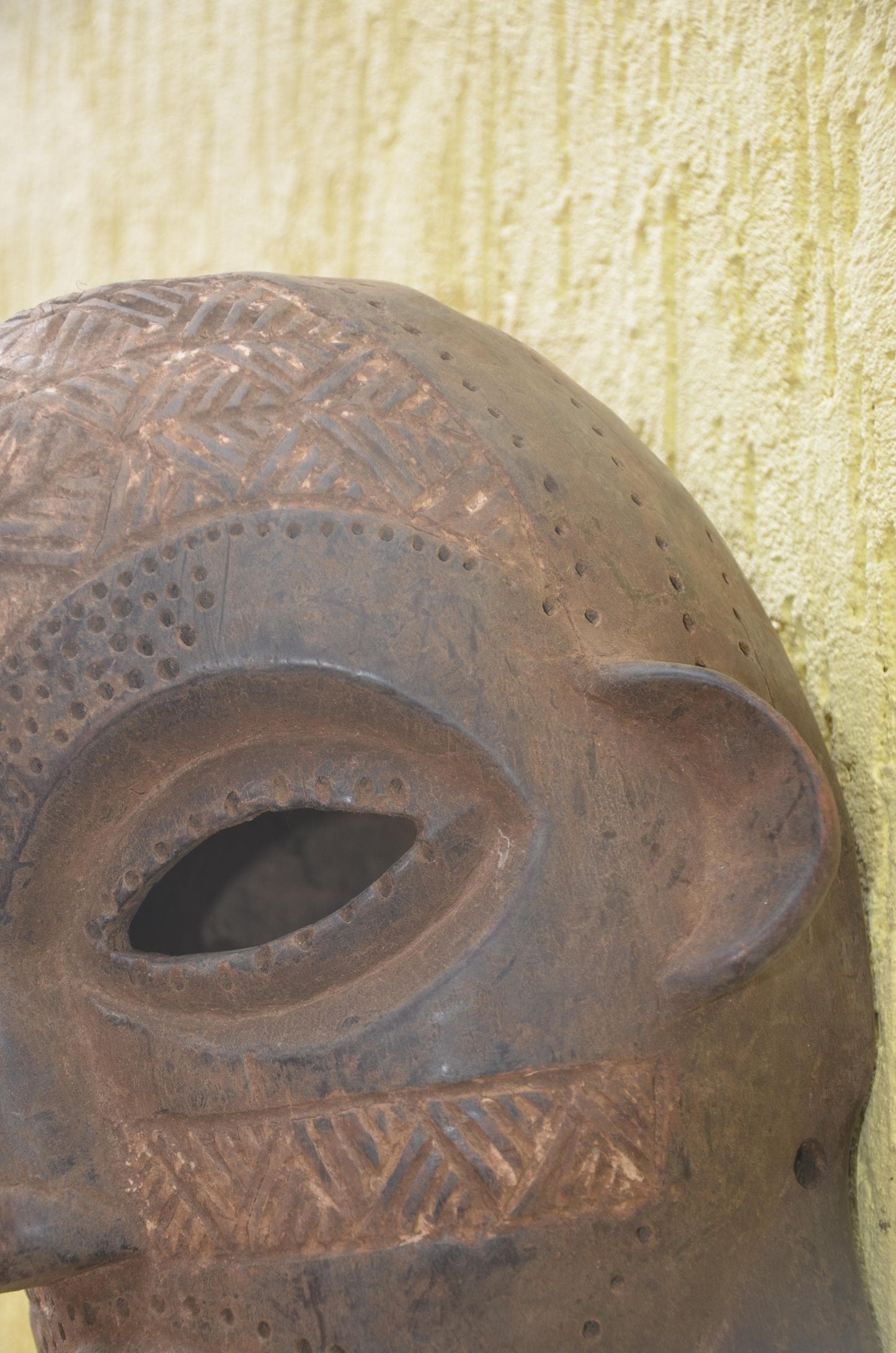 Chokwe Tribal Mask | Hand-Carved Wood Art | Central African Heritage