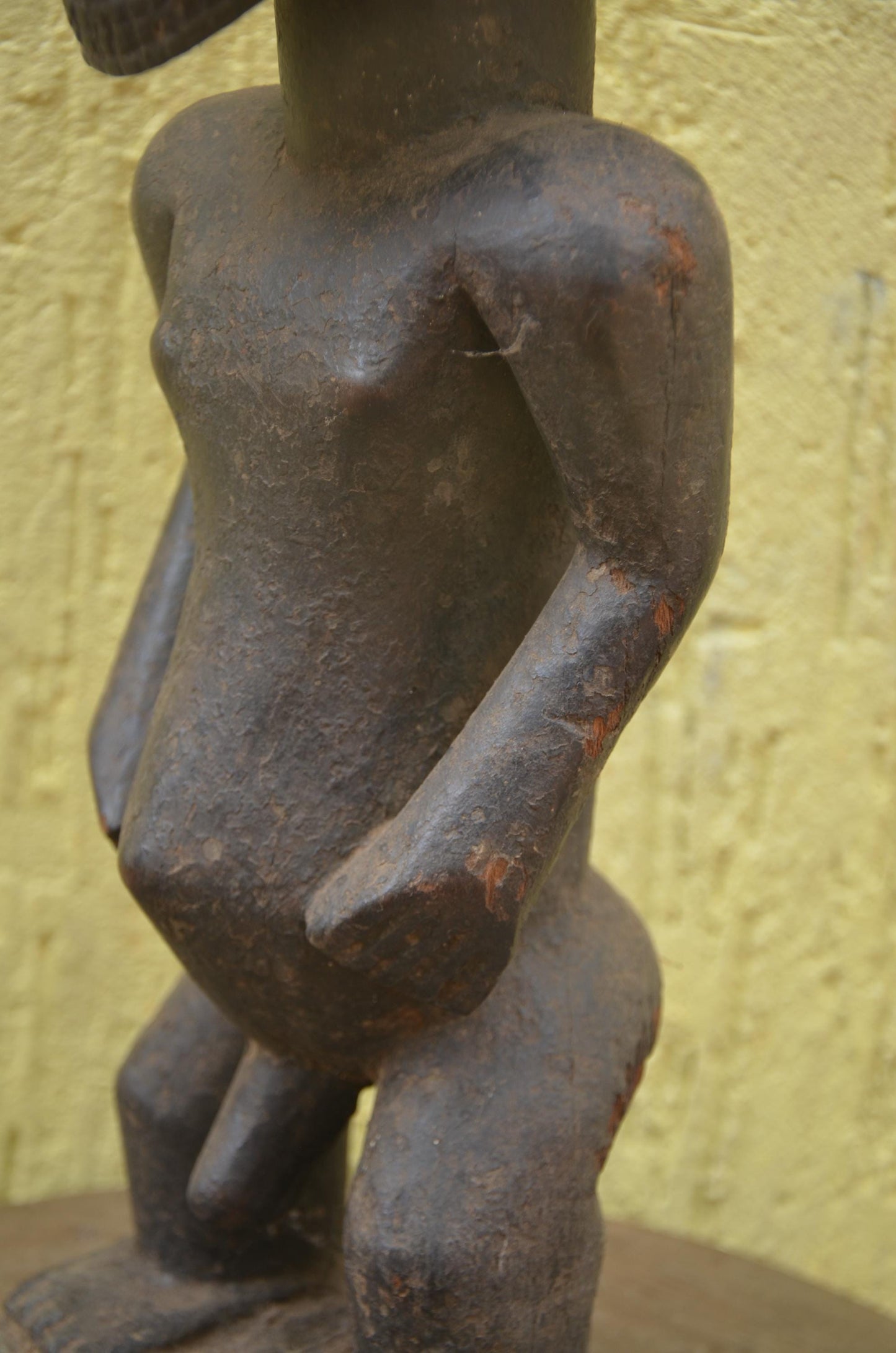 Hemba Singiti Ancestor Statue | Carved Wood Figure | Eastern Congo