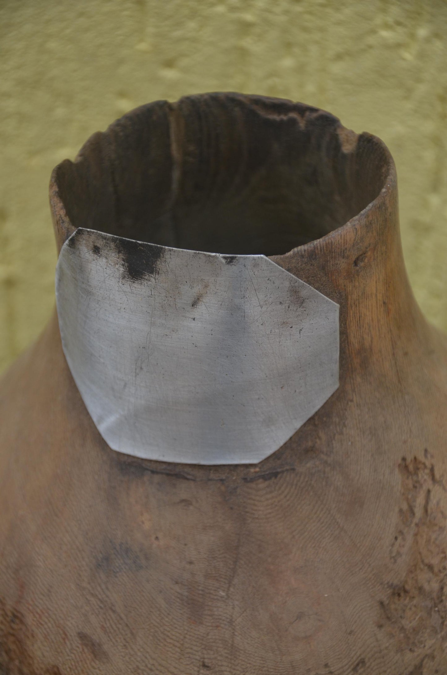 Authentic Rwandan Milk Vessel | Icyansi Traditional Wood Art | African Decor