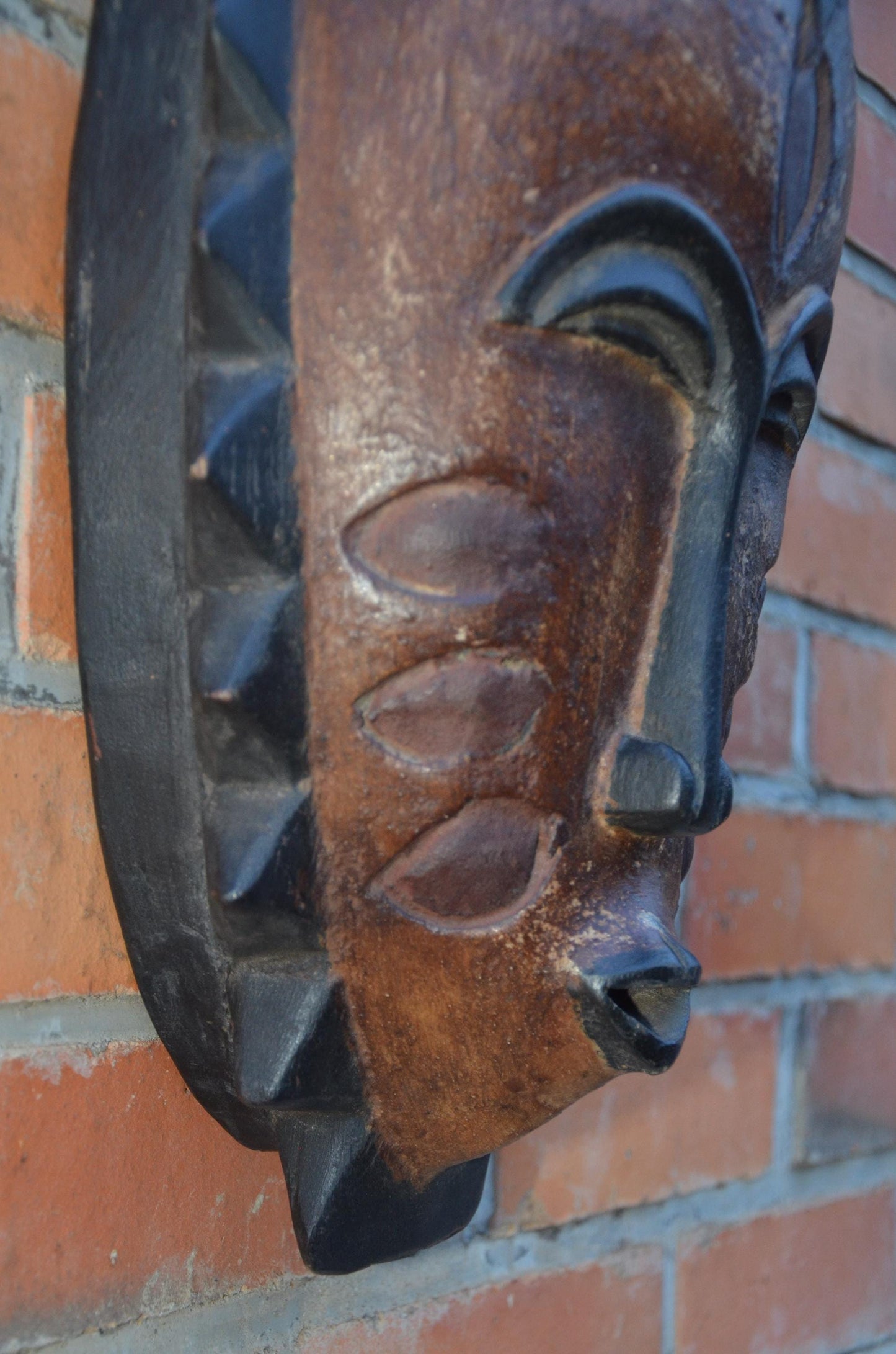 Authentic Guro Portrait Mask | Hand-Carved Ivorian Tribal Art