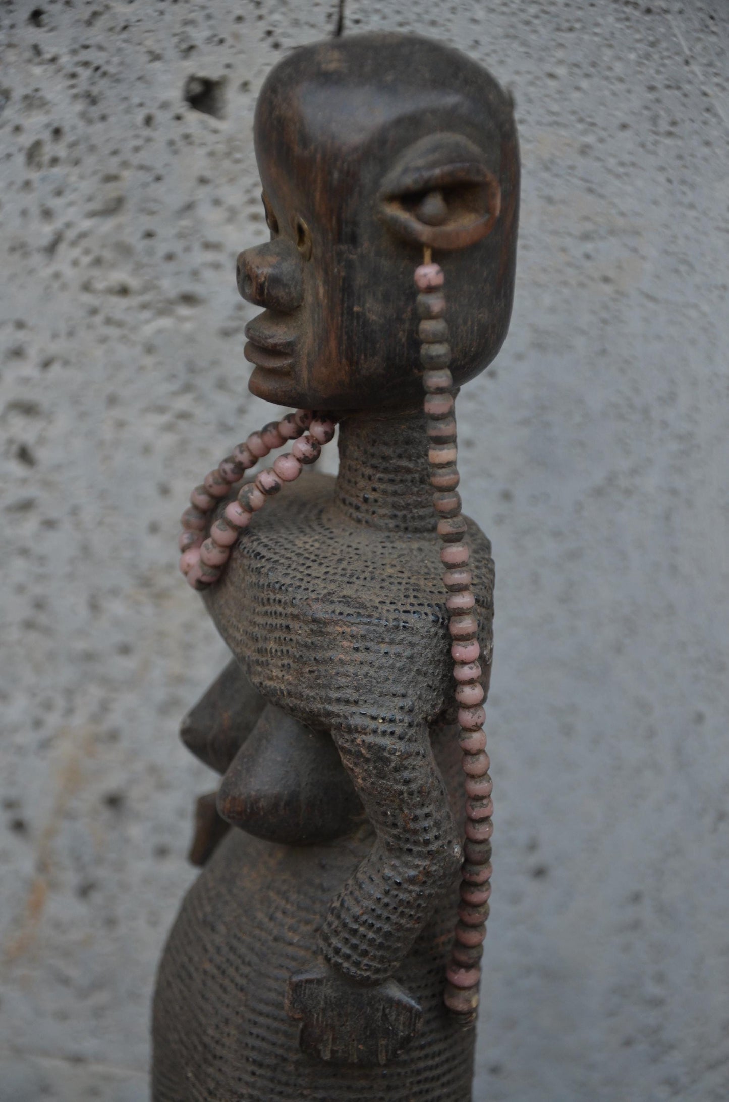 Authentic Namji Fertility Doll | Cameroonian Tribal Art | Ritual Object