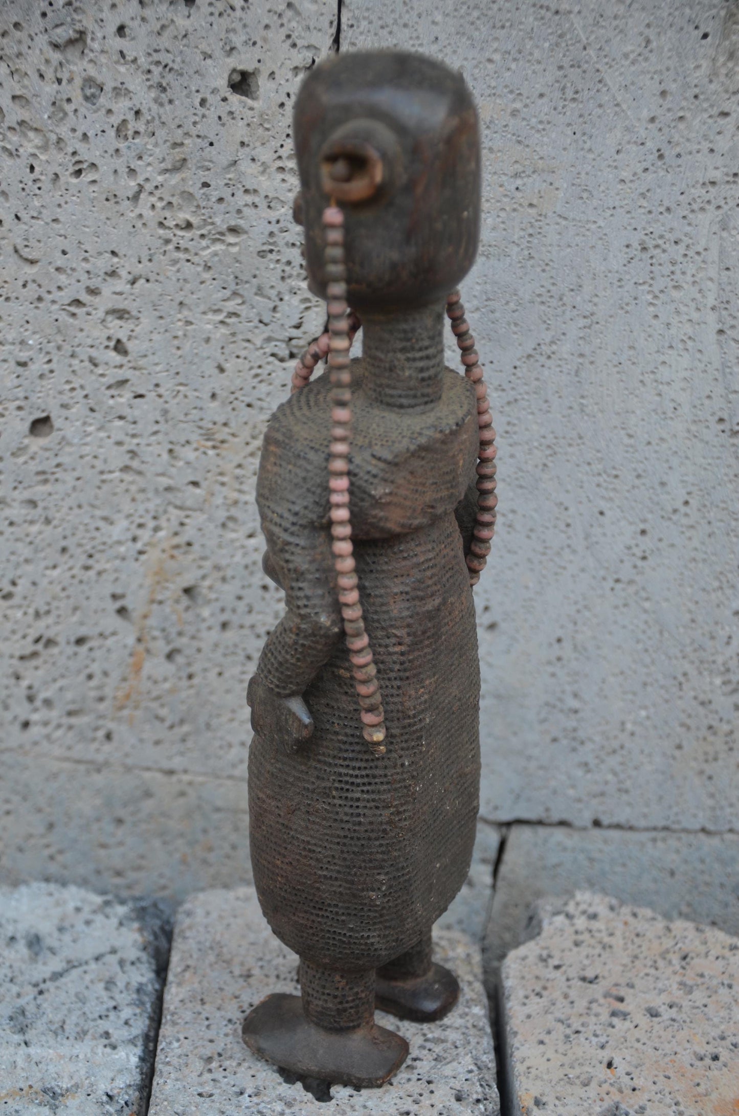 Authentic Namji Fertility Doll | Cameroonian Tribal Art | Ritual Object