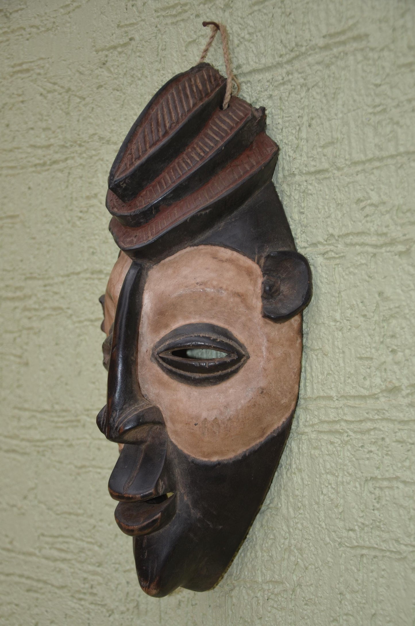 Kumu Tribal Mask | African Wooden Art
