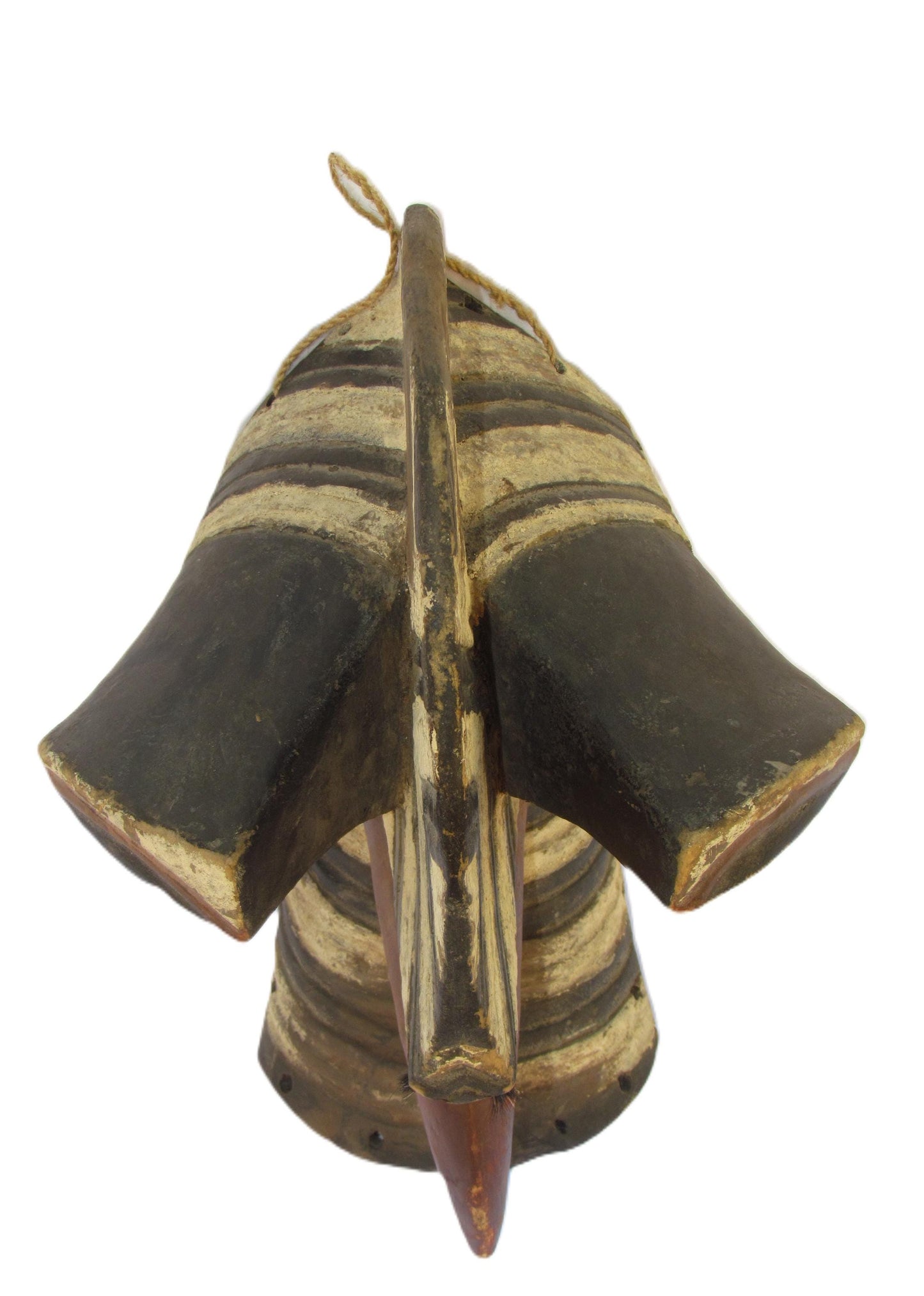 African Songye Carved Wood Mask DRC