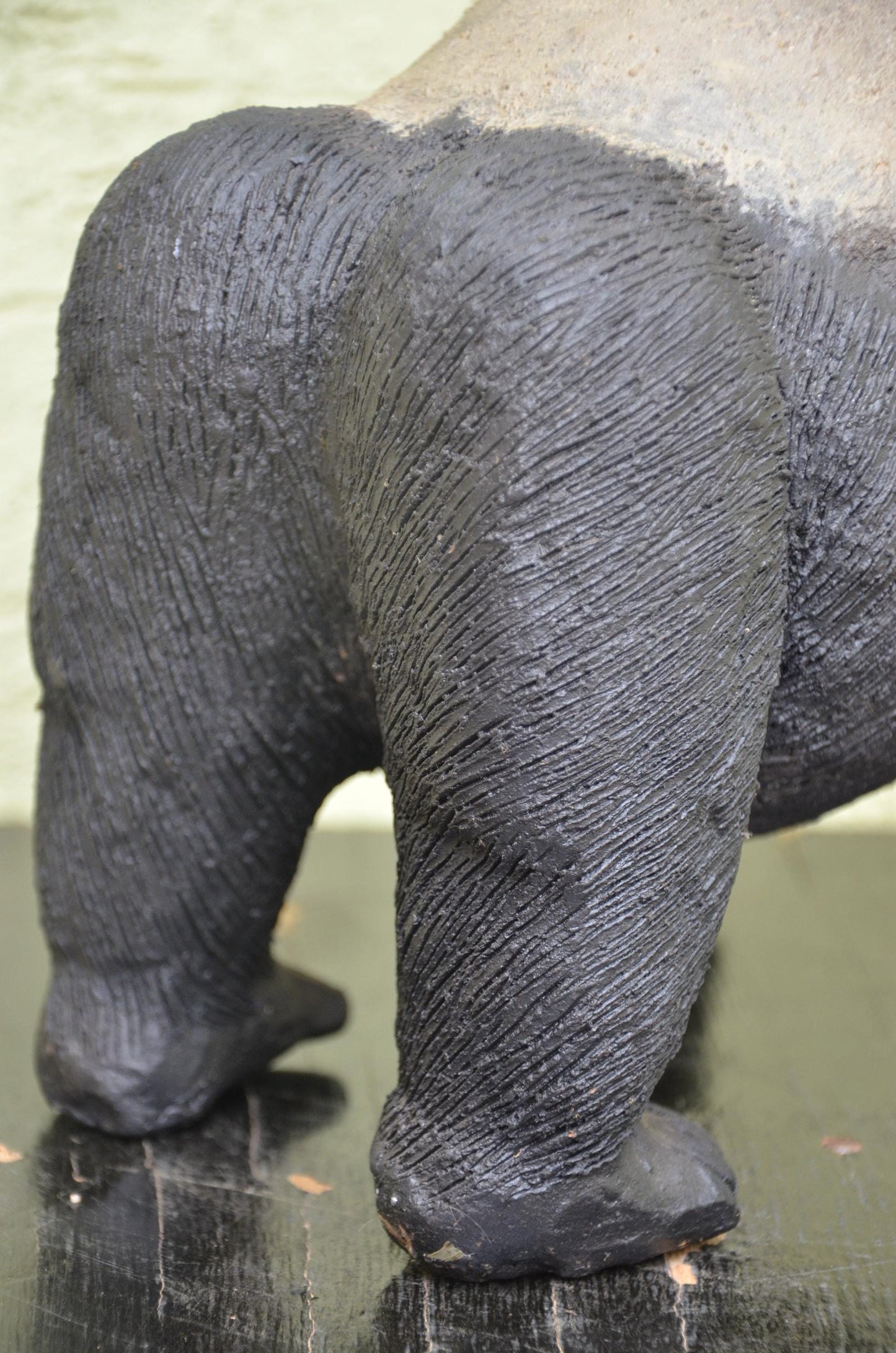Handcrafted Clay Sculpture | Silverback Gorilla