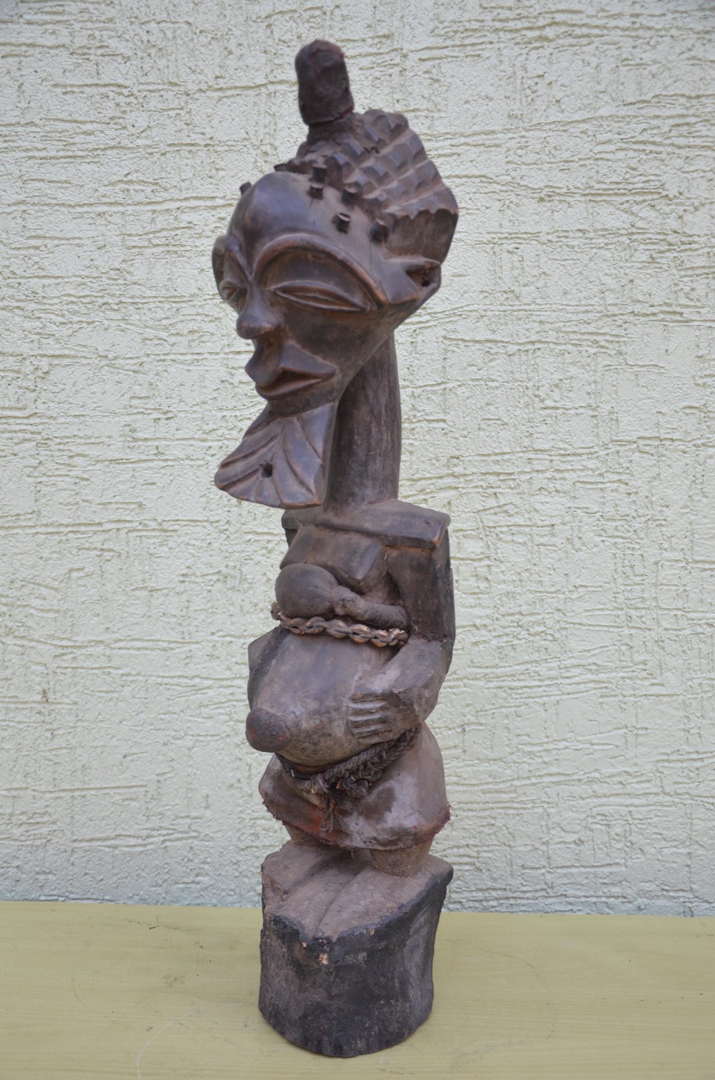 Large Female Songye Power Figure | DRC Tribal Art