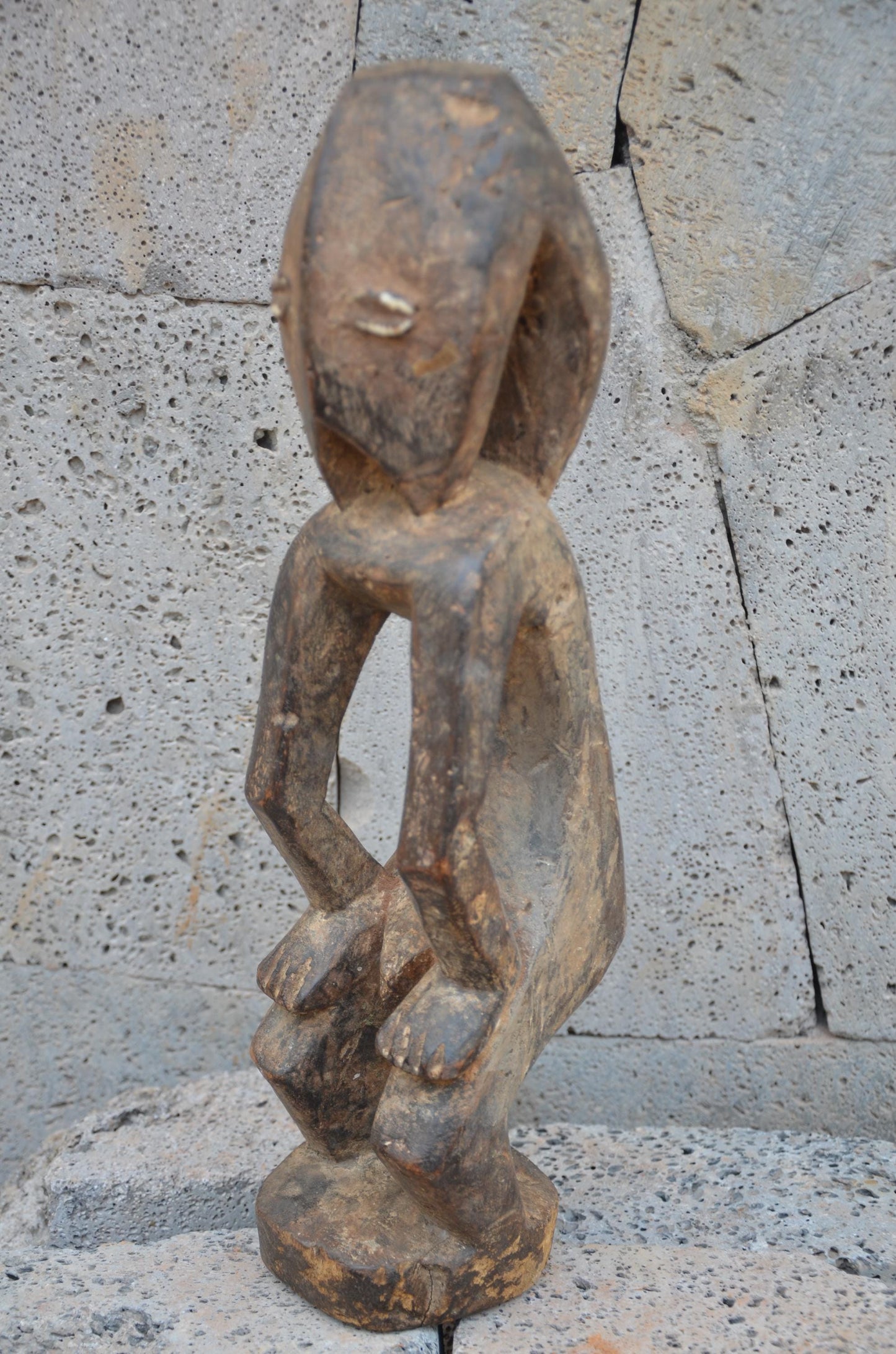 Authentic Kaka Power Figure | Cameroonian Tribal Art | Hand-Carved