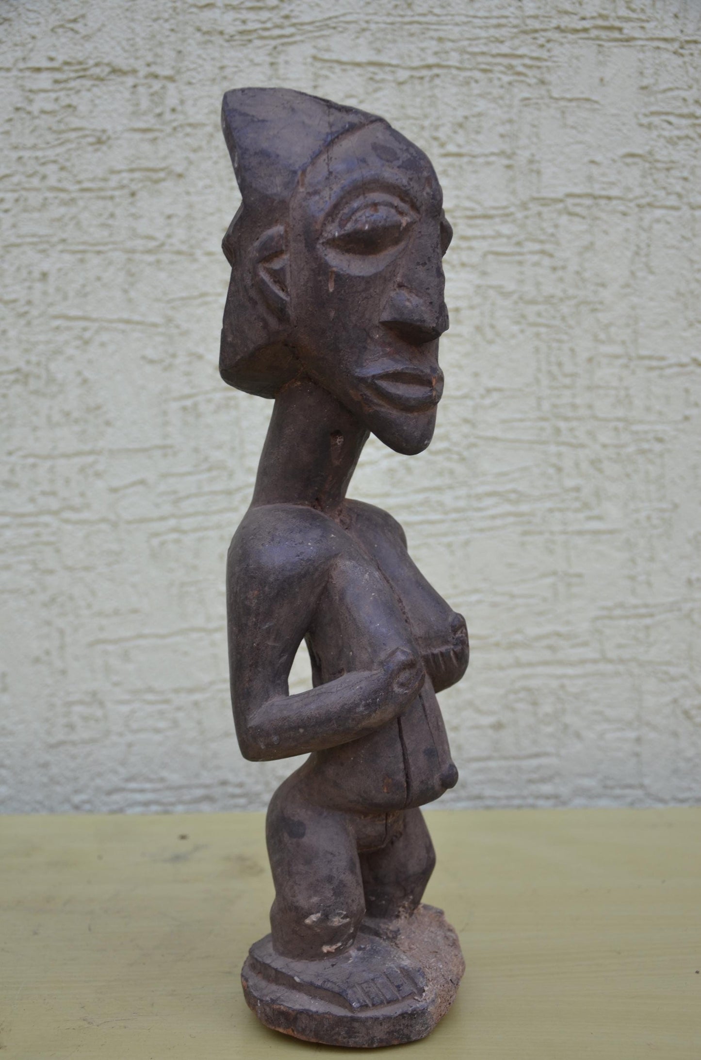 Authentic Female Hemba Ancestor Statue | Congolese Art