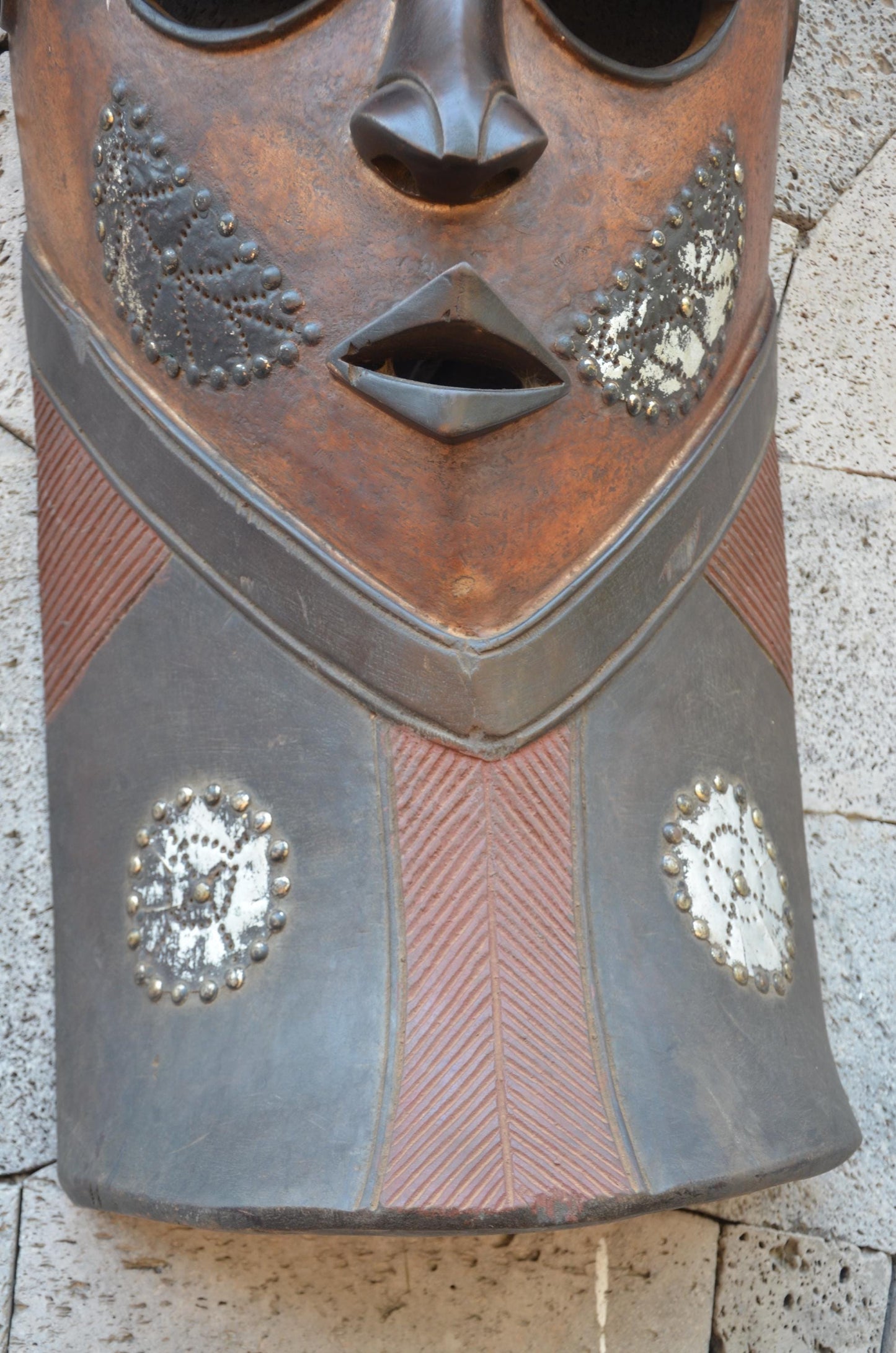 Authentic Pende Mask | Large Congolese Tribal Art | Statement Piece
