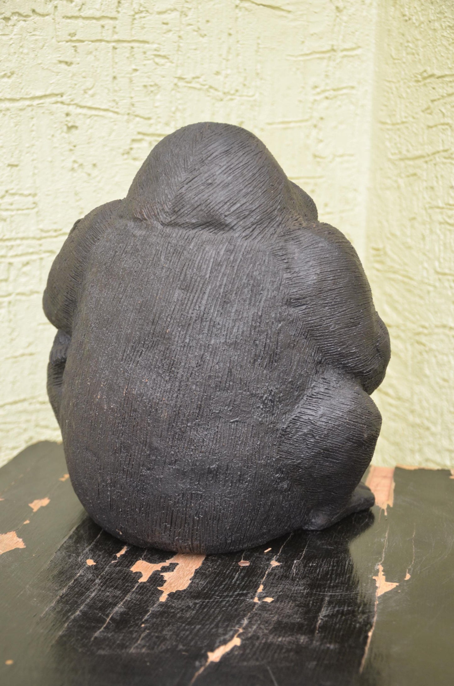 Handcrafted Clay Sculpture | Mother Gorilla and Infant