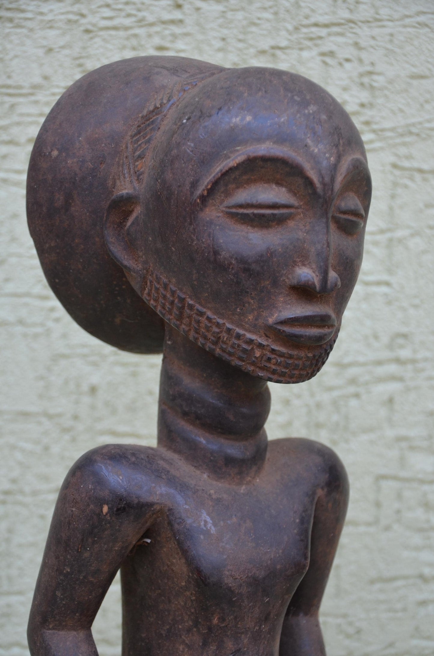 Large Hemba Luba Male Ancestor Statue | DRC Tribal Art