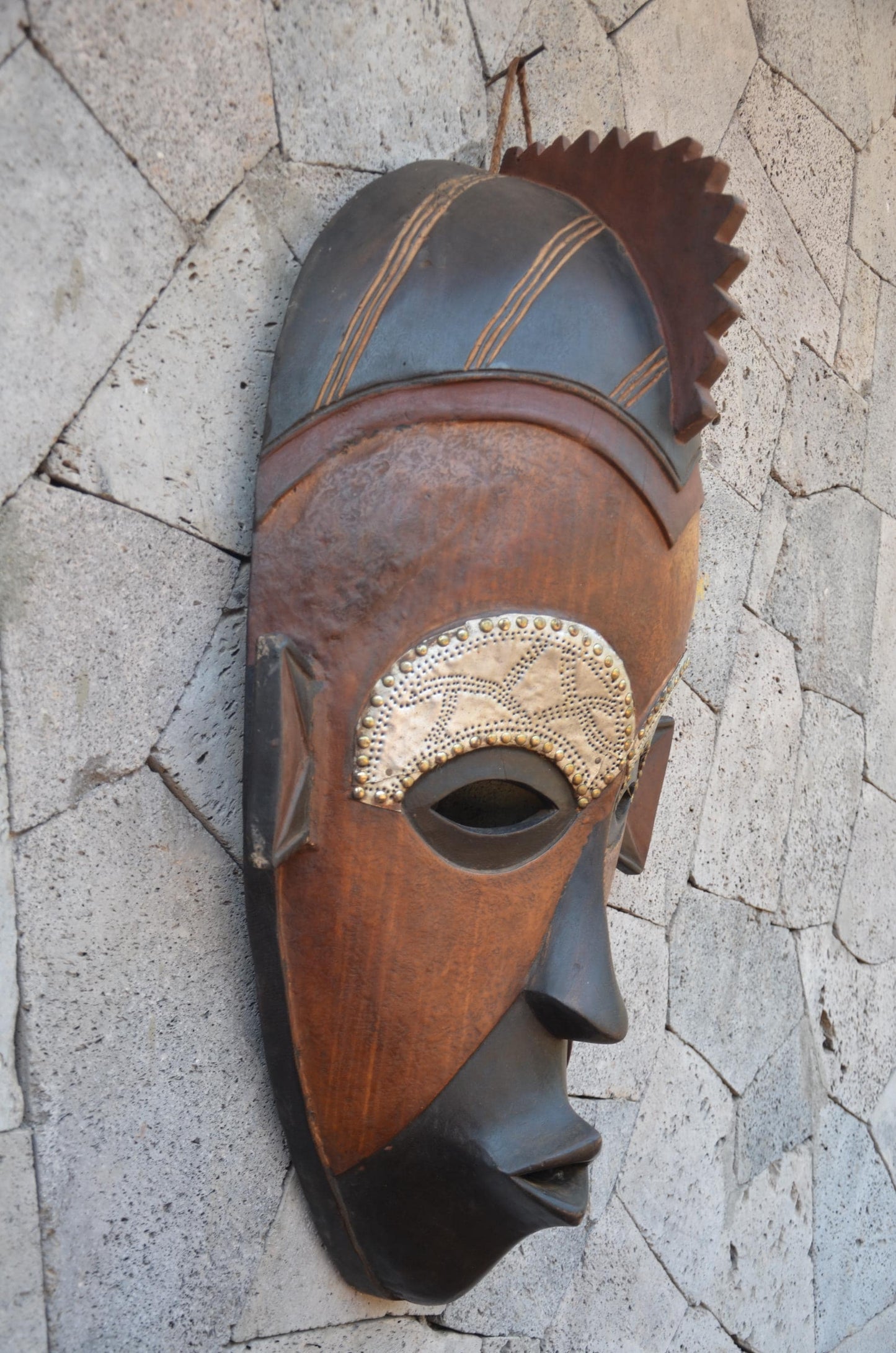 Authentic Yaure Mask | Ivory Coast Tribal Art | Statement Piece