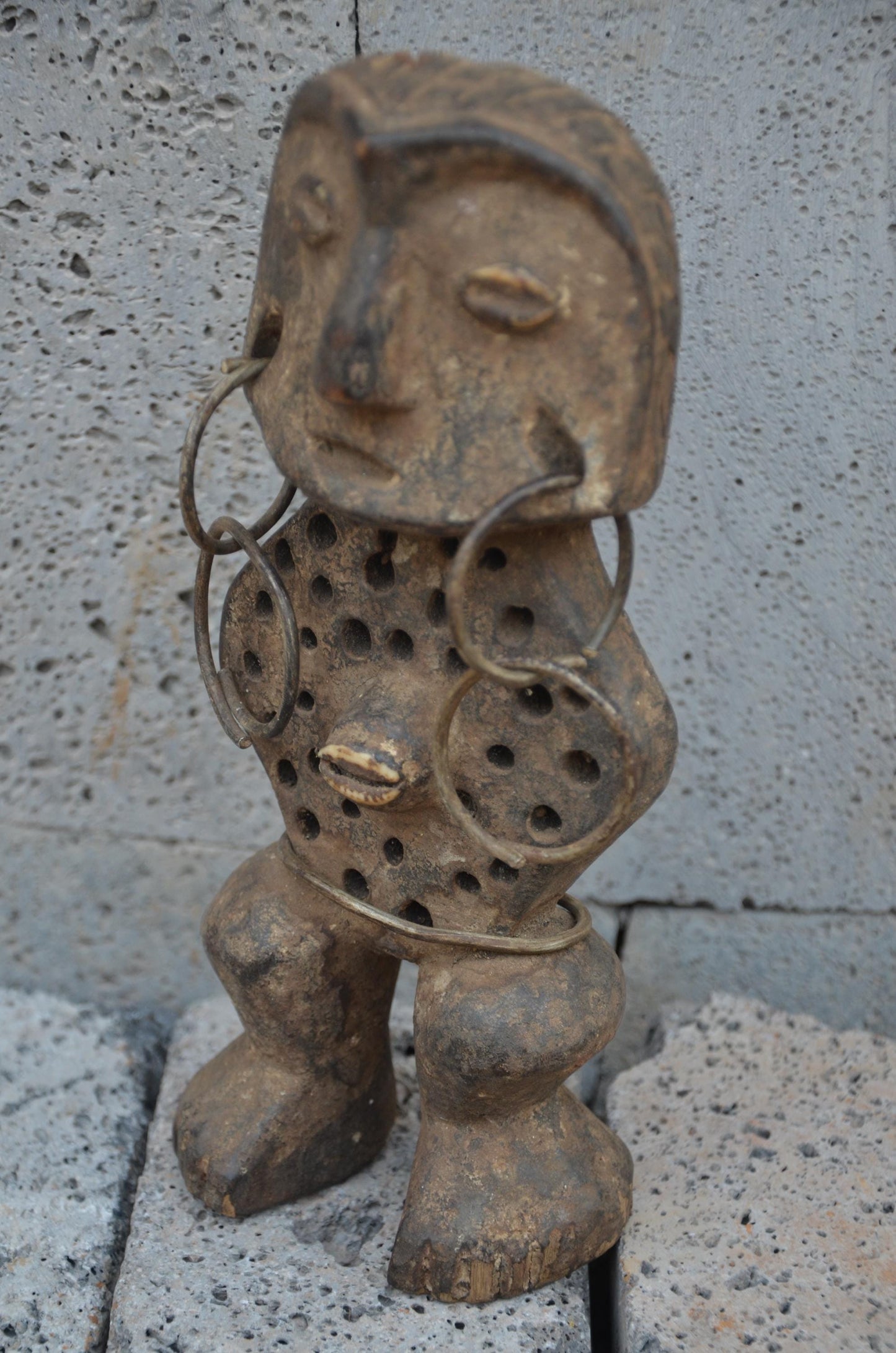 Authentic Lega Power Figure | Congolese Tribal Art | Bwami Society