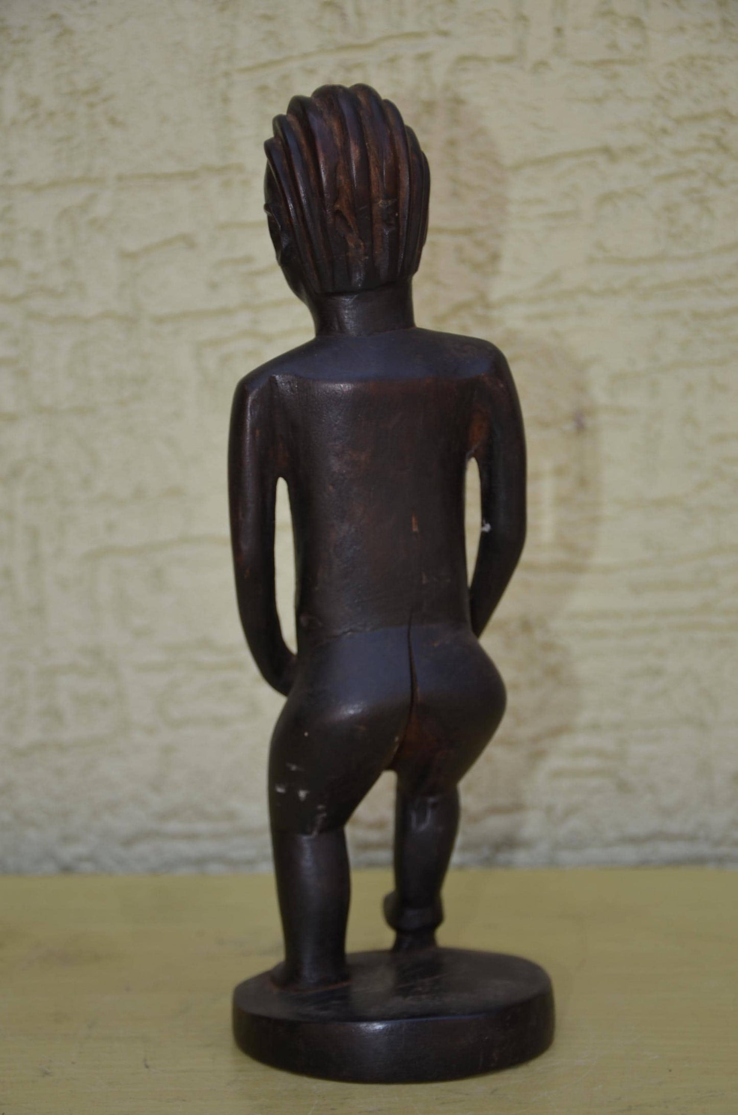Authentic Luba Female Maternity Figure | Congolese Art