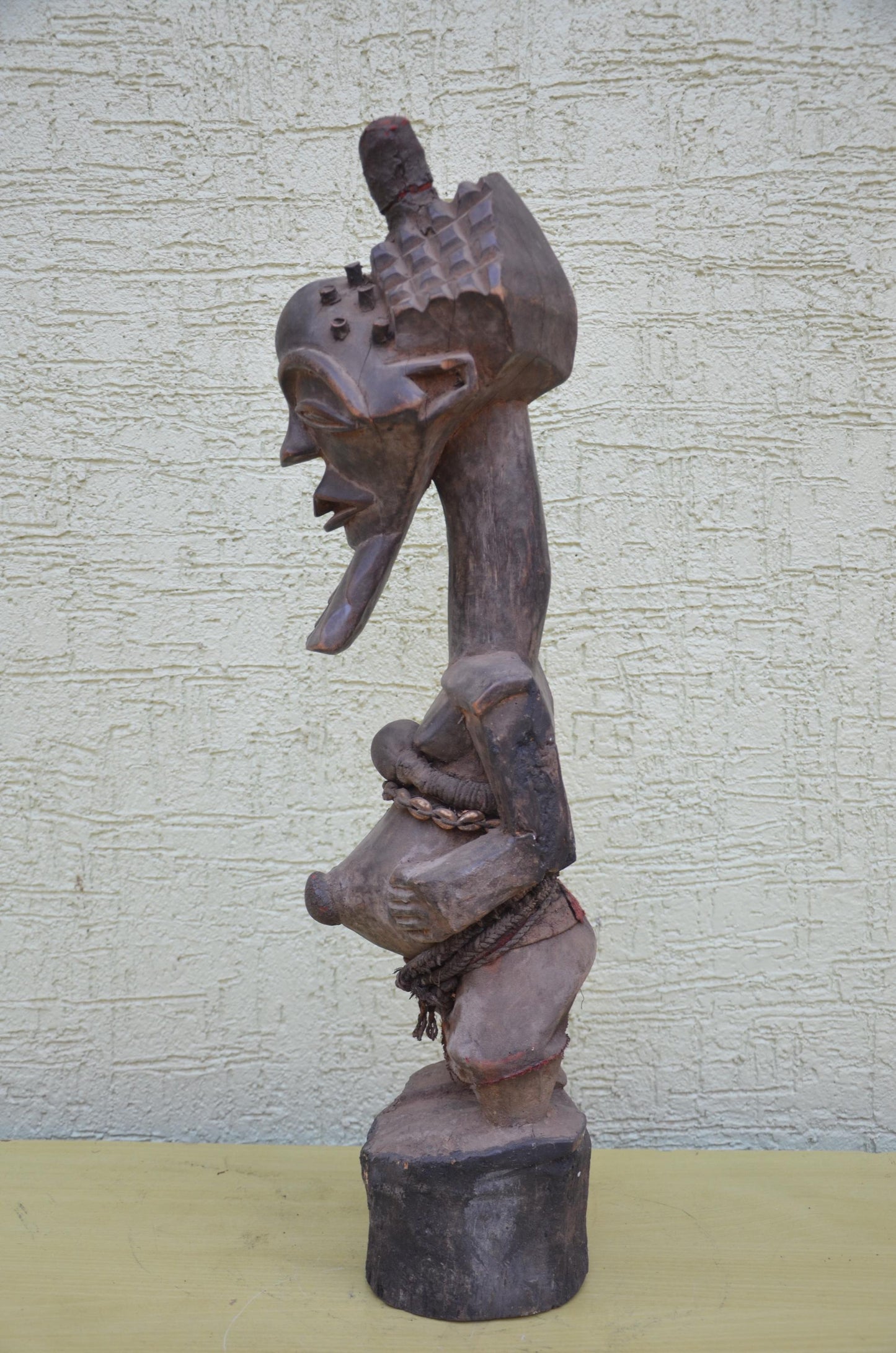 Large Female Songye Power Figure | DRC Tribal Art