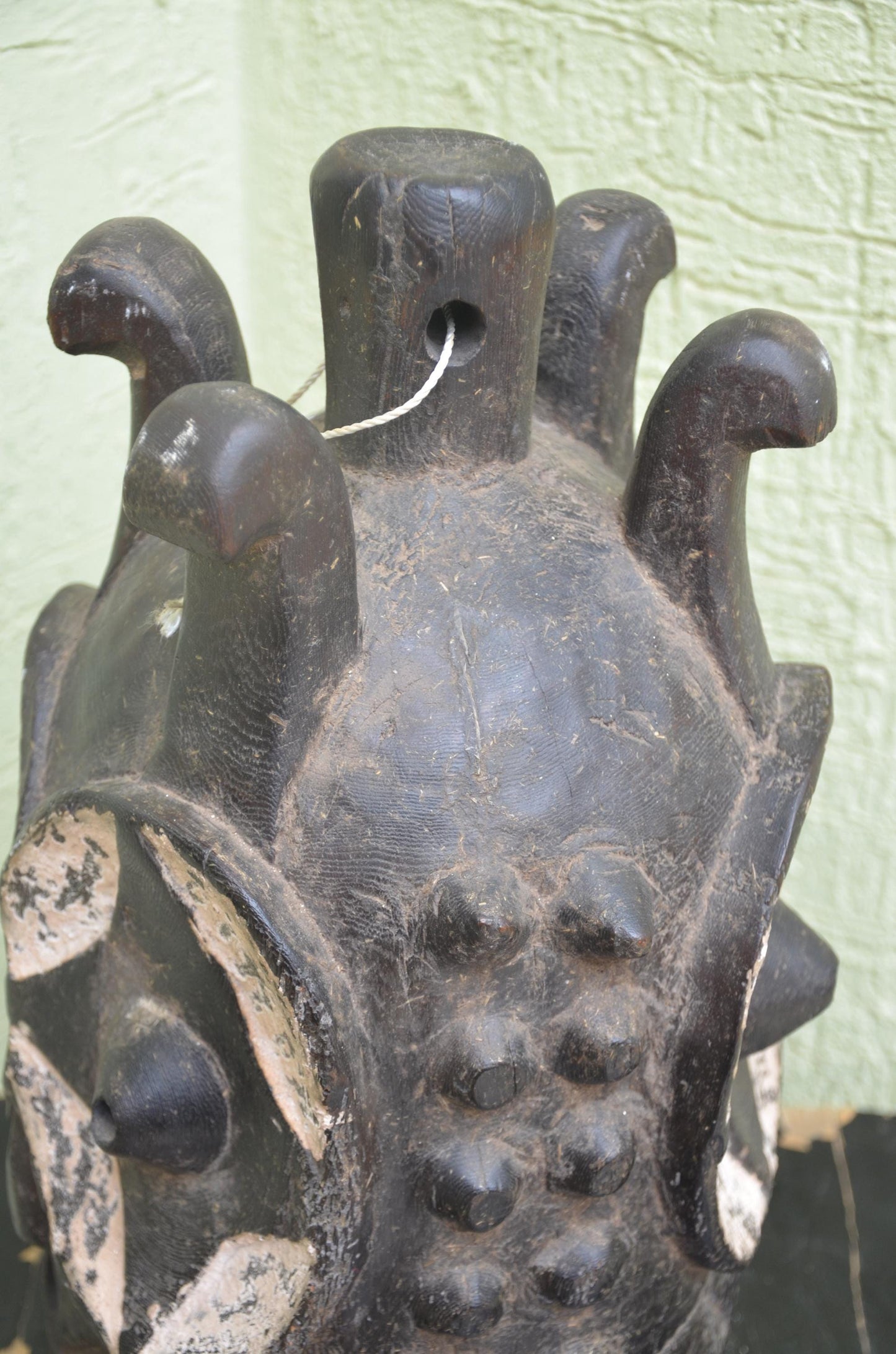Authentic Sukuma/Nyamwezi Helmet Mask | Tanzanian Tribal Art
