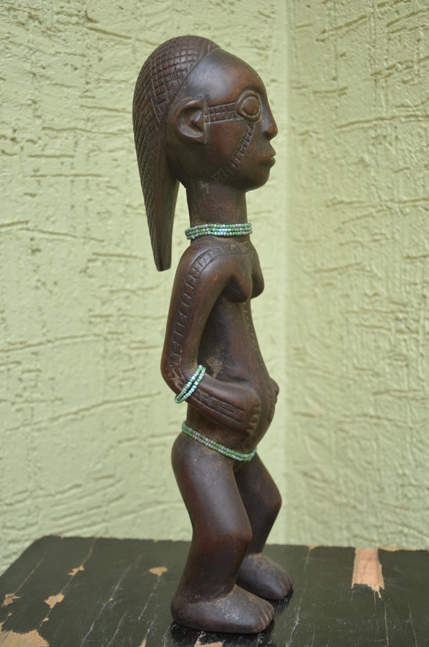Authentic Tabwa Ancestral Fertility Figure | Congolese Art