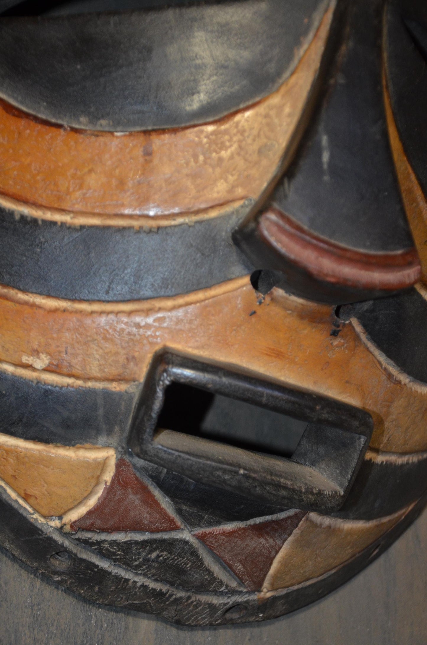 Authentic Songye Kifwebe Mask | Bird Motif | Congolese Tribal Art