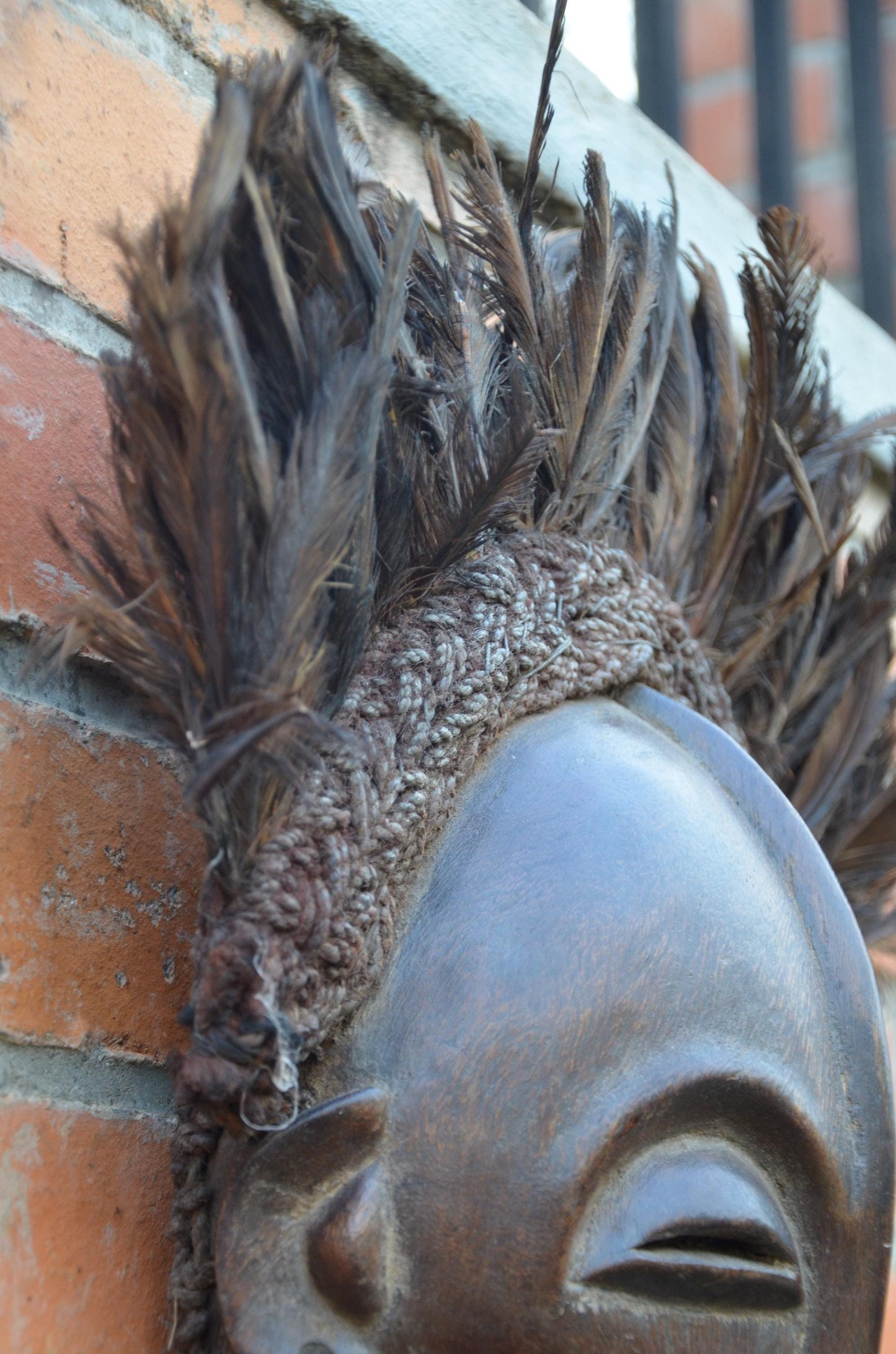 Authentic Pende/Mbagani Facial Mask | Congolese Tribal Art