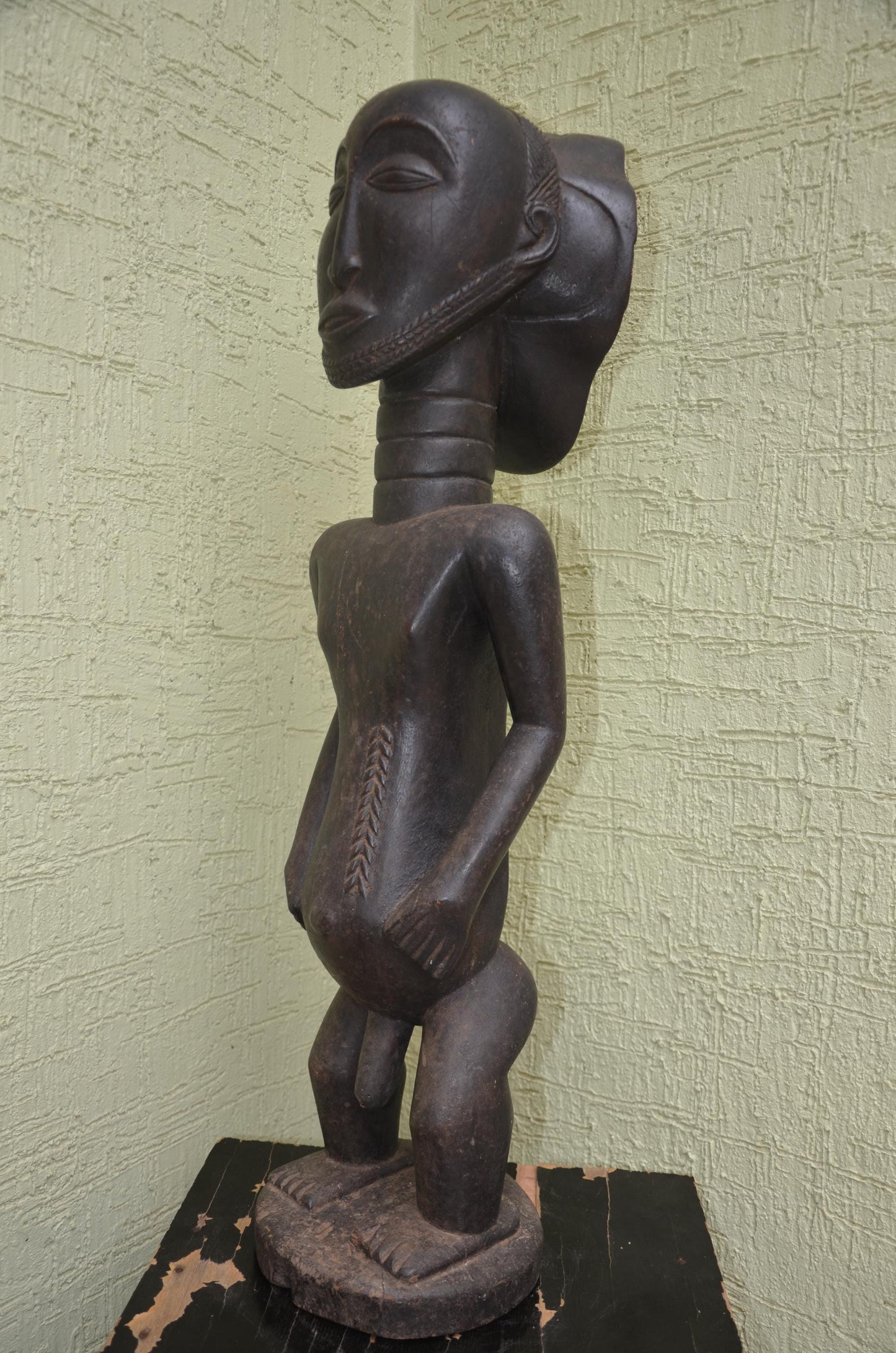 Hemba male ancestor figure