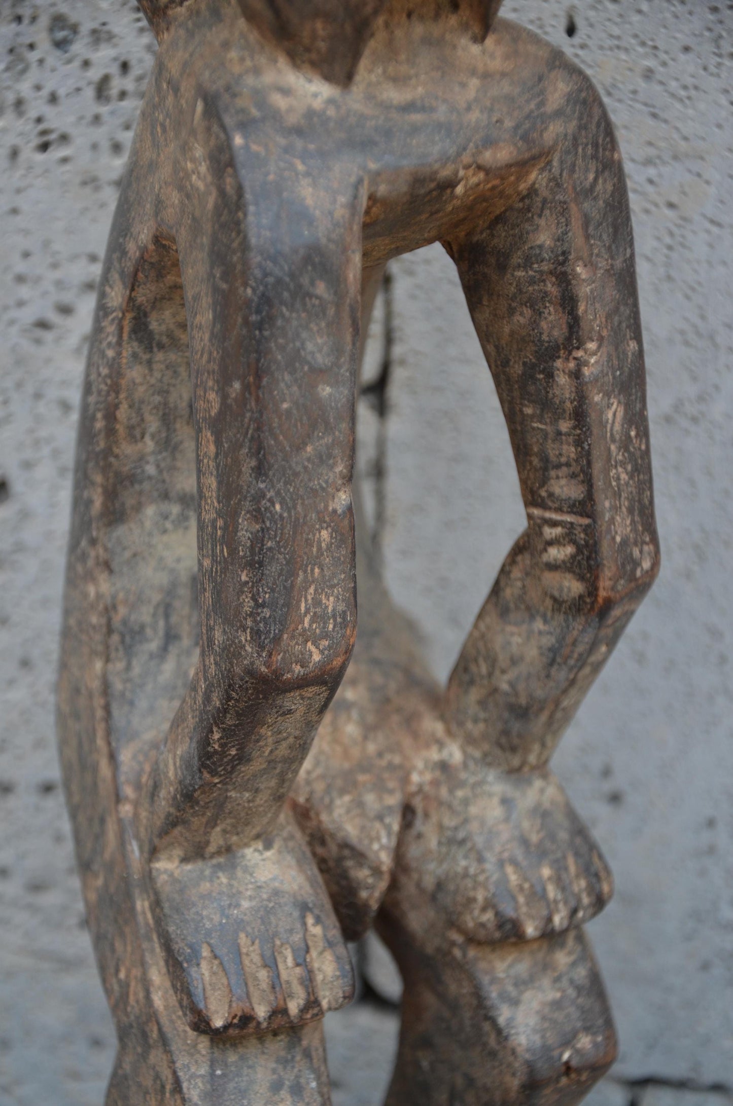 Authentic Kaka Power Figure | Cameroonian Tribal Art | Hand-Carved