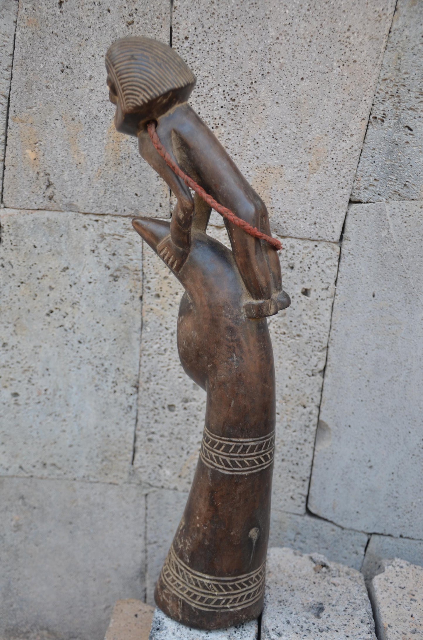 Authentic Senufo Rhythm Pounder | African Tribal Sculpture