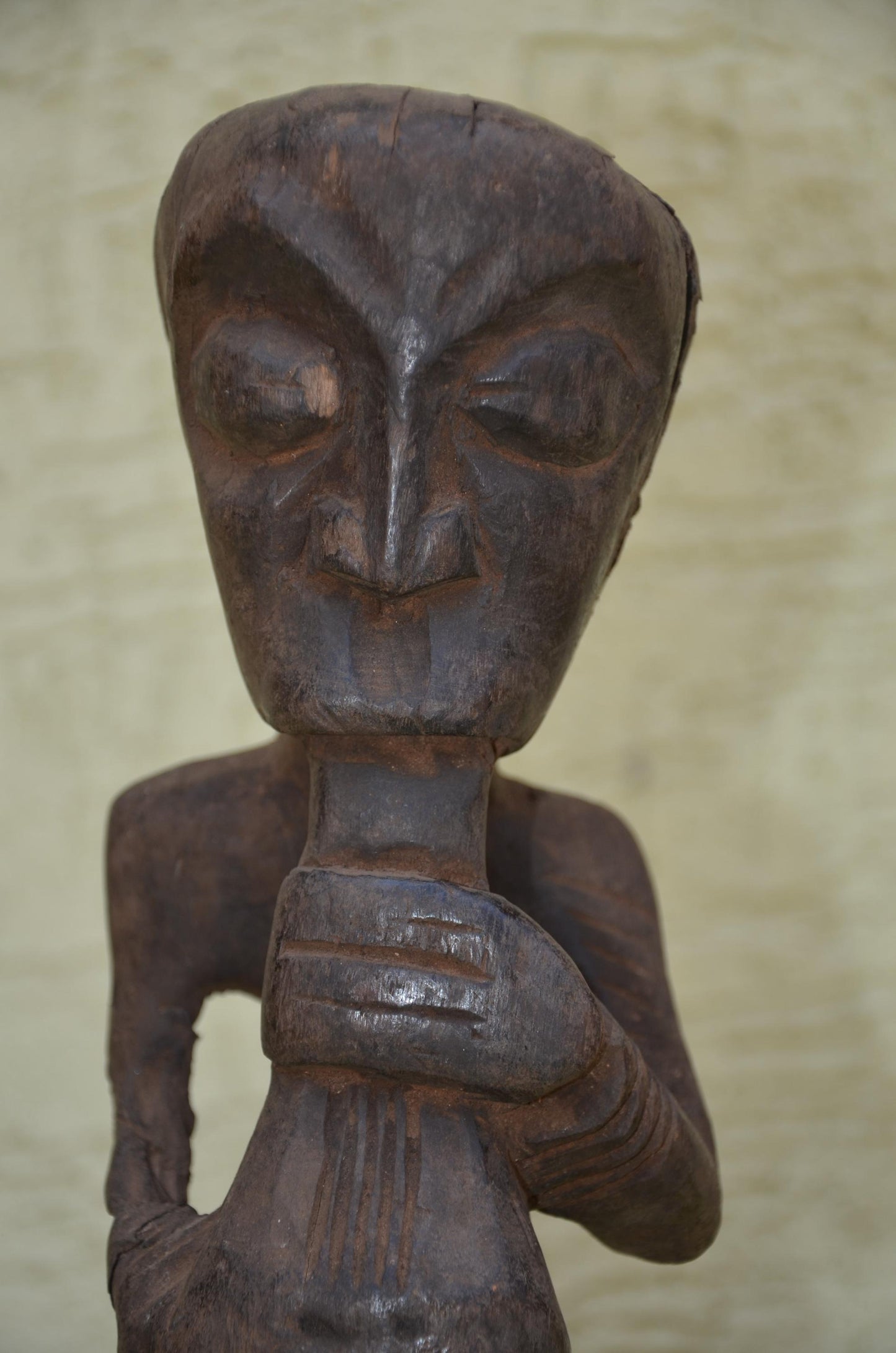 Authentic Songye Luba Male Power Figure | Congolese Art