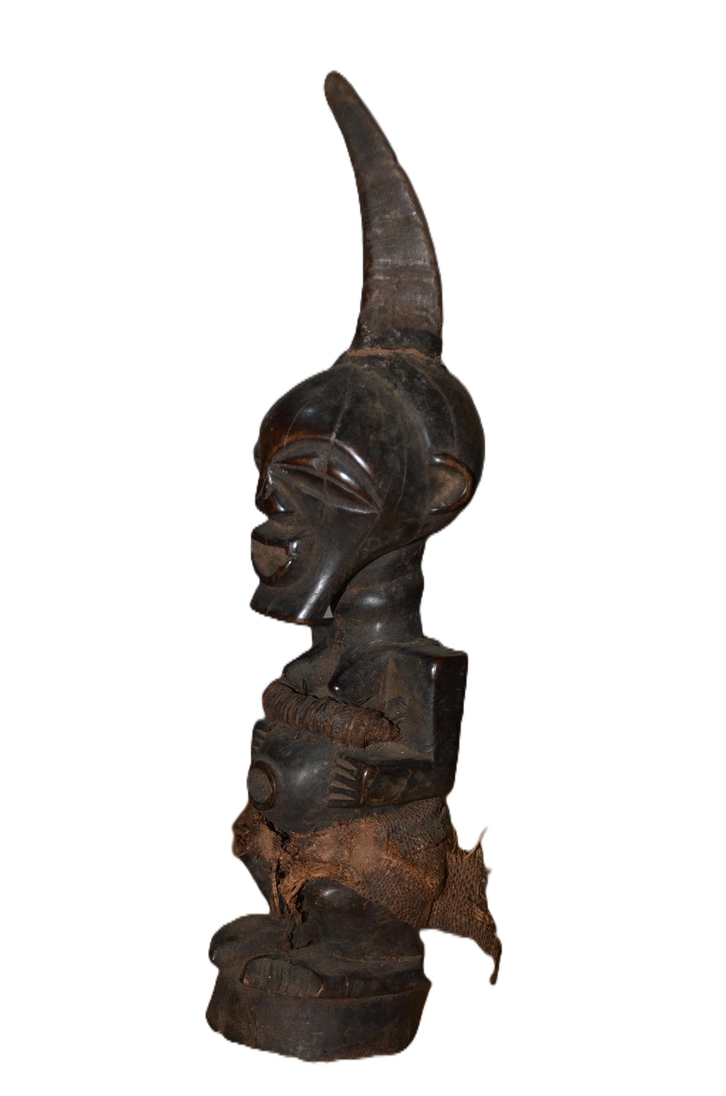 Authentic Songye Statue | Congolese Tribal Art | Hand-Carved Wood Art