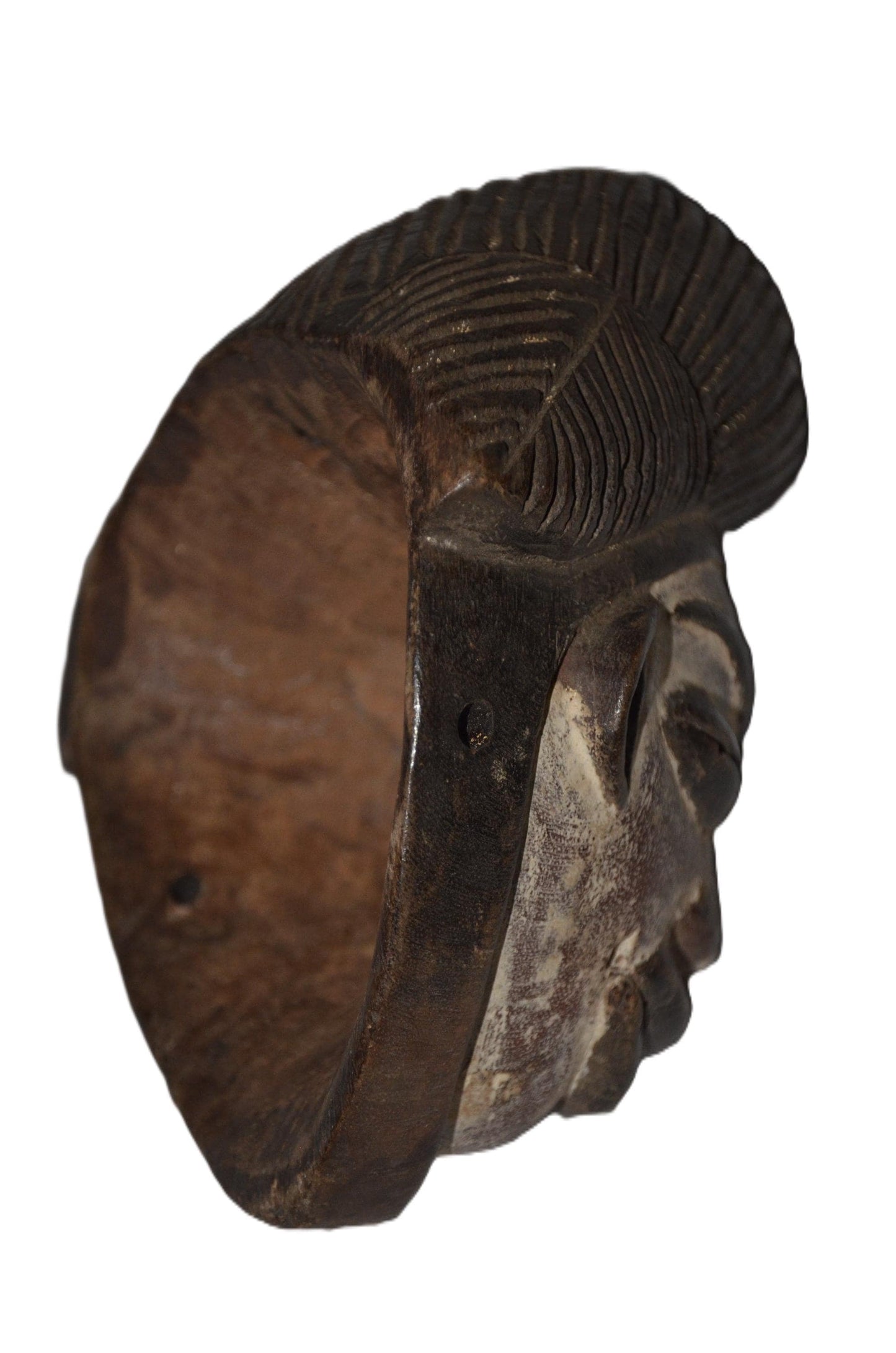 Authentic Bapunu Mask | Traditional Punu Art | Congolese Tribal Wall Art