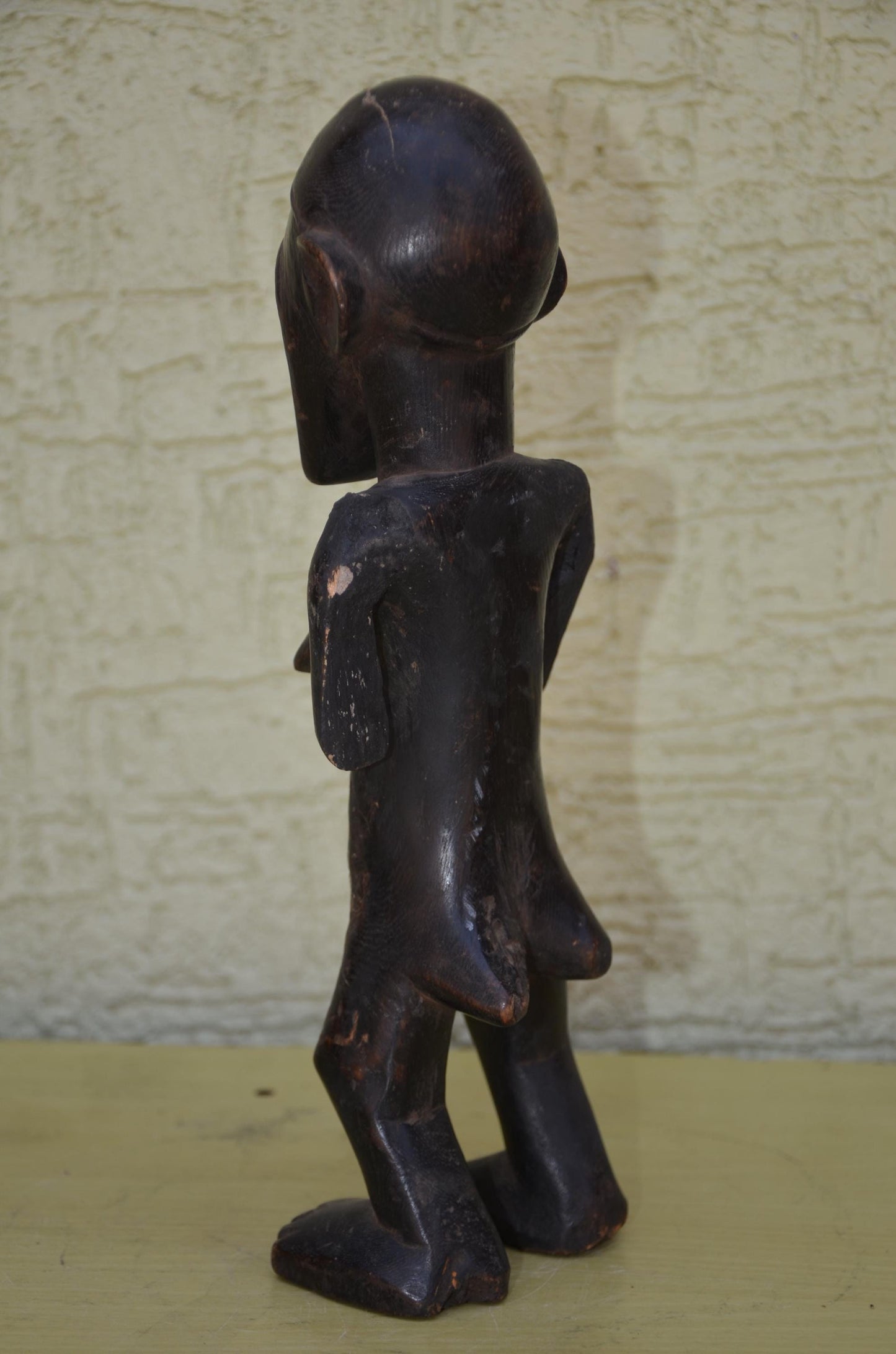 Authentic Songye Standing Female Figure | Congolese Art