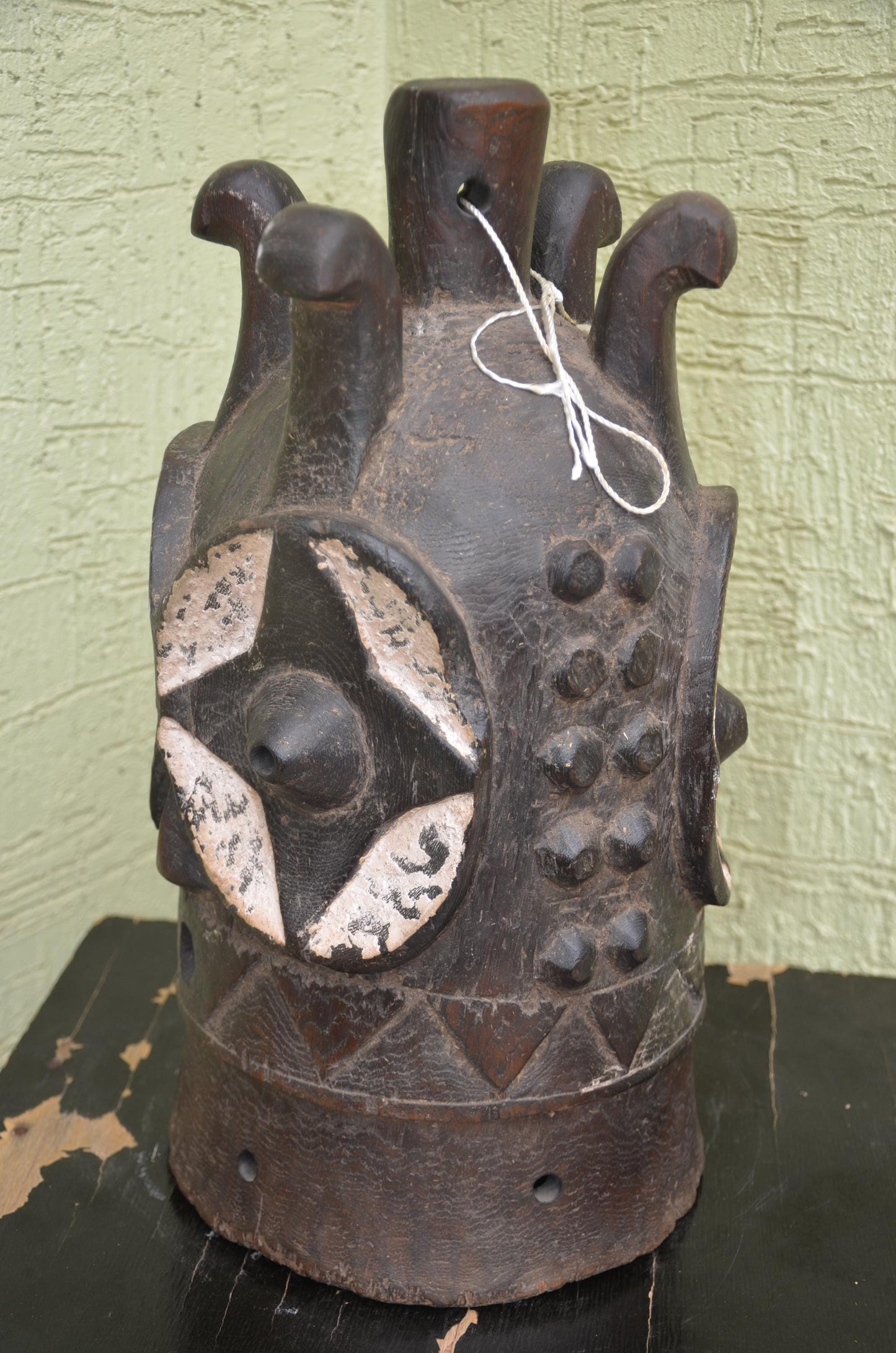 Authentic Sukuma/Nyamwezi Helmet Mask | Tanzanian Tribal Art