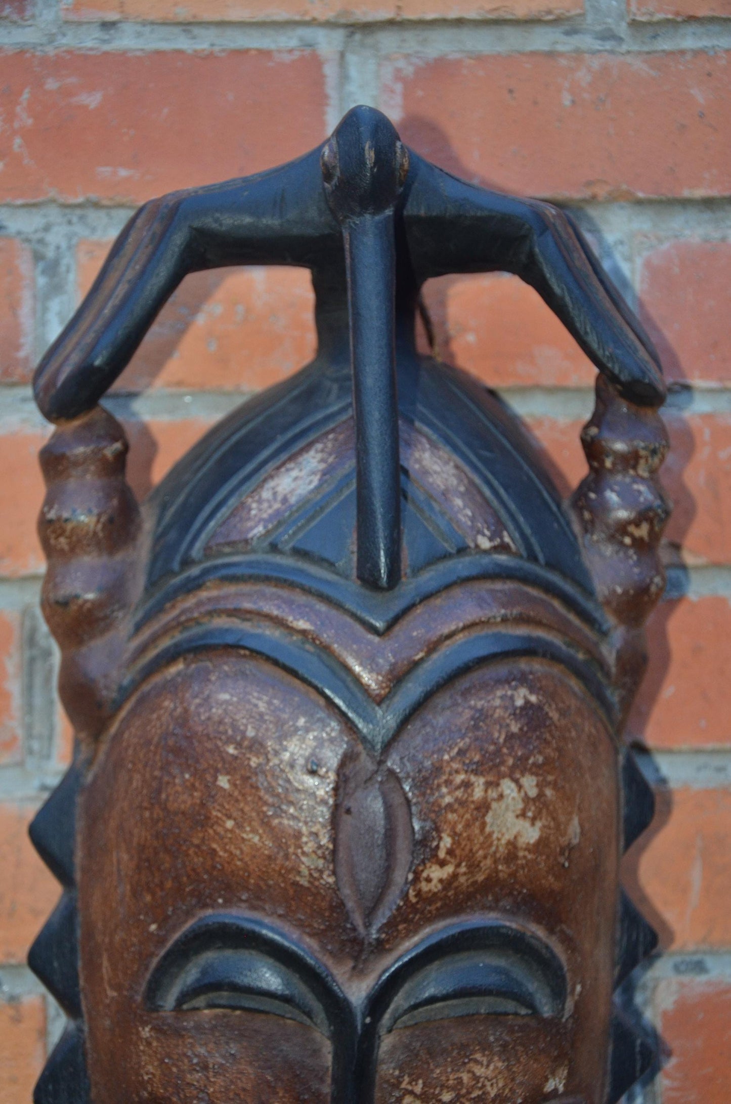 Authentic Guro Portrait Mask | Hand-Carved Ivorian Tribal Art