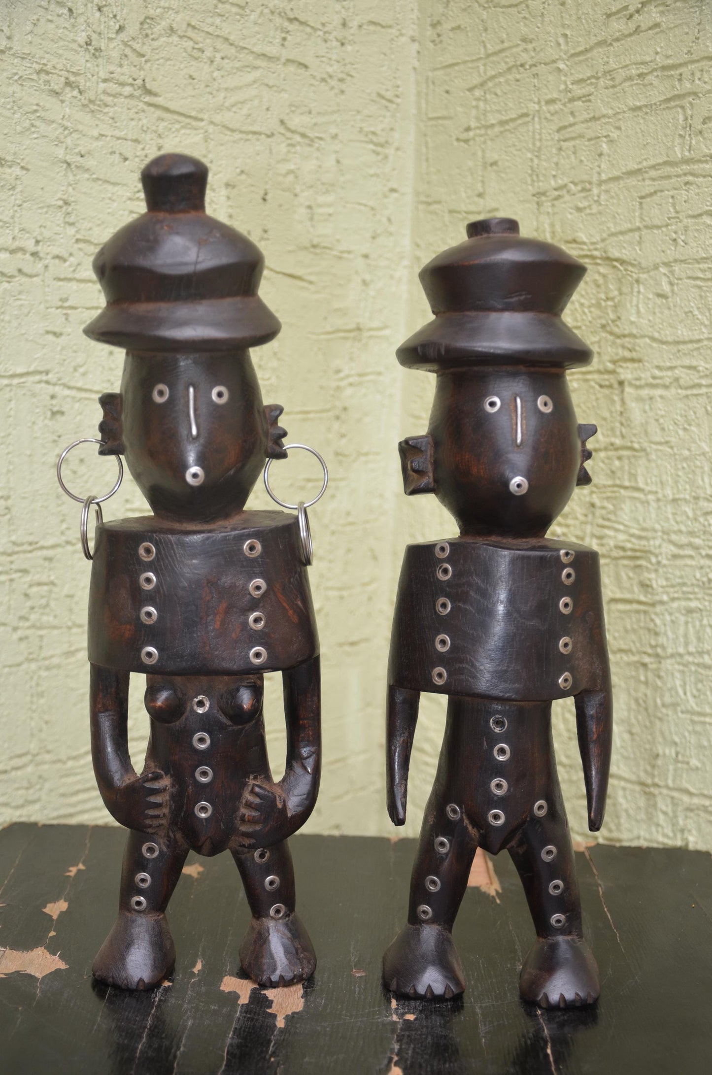 Authentic Nyamwezi/Sukuma Ancestral Couple | Tanzanian Art