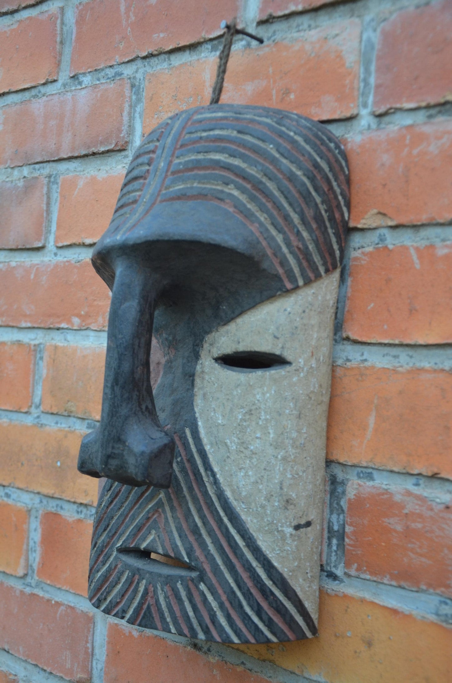 Authentic Pende Tribal Mask | Congolese Ceremonial Art