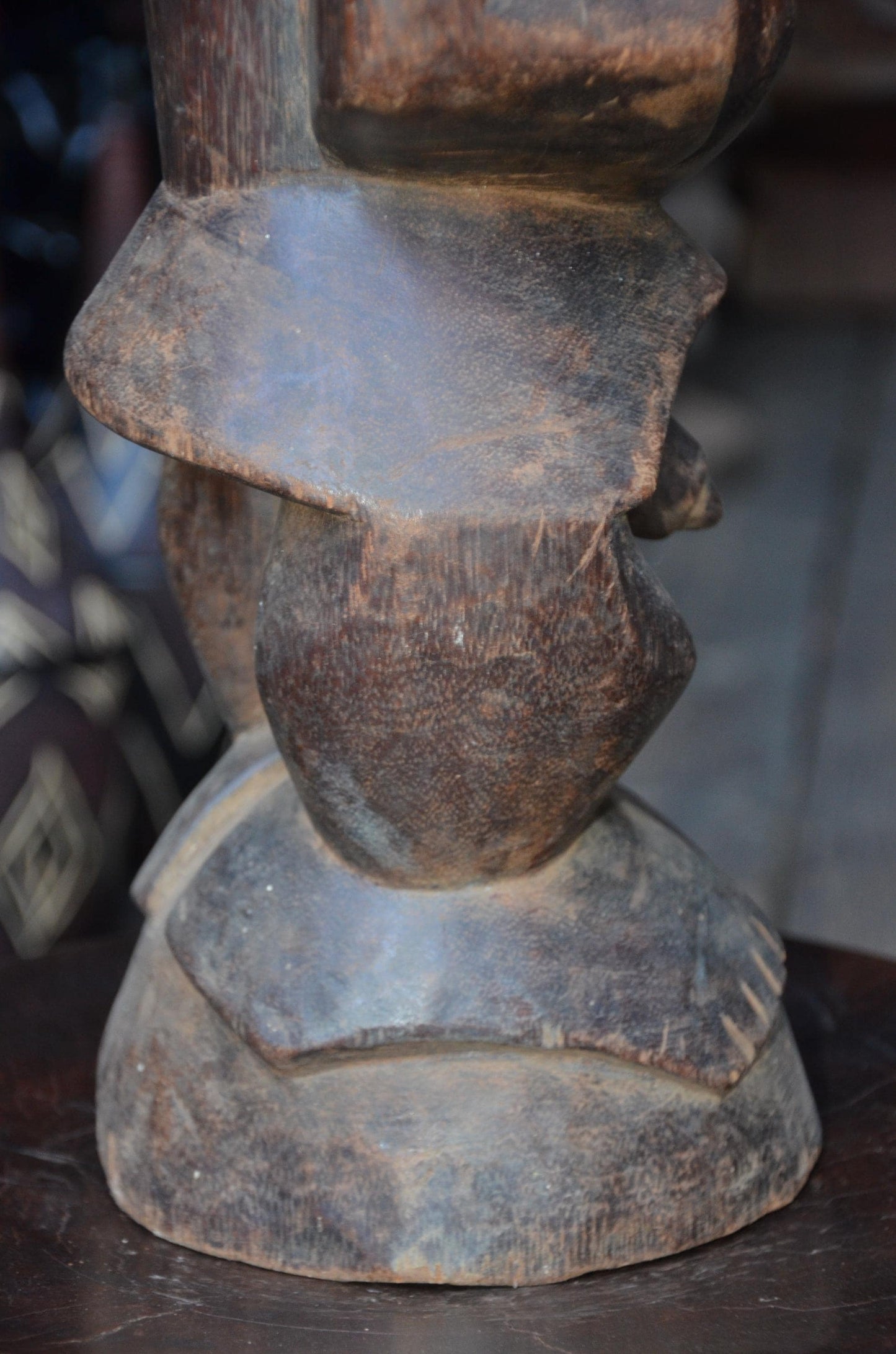 Authentic Luba Statue | Grand Prestige Ancestor | Congolese Tribal Art