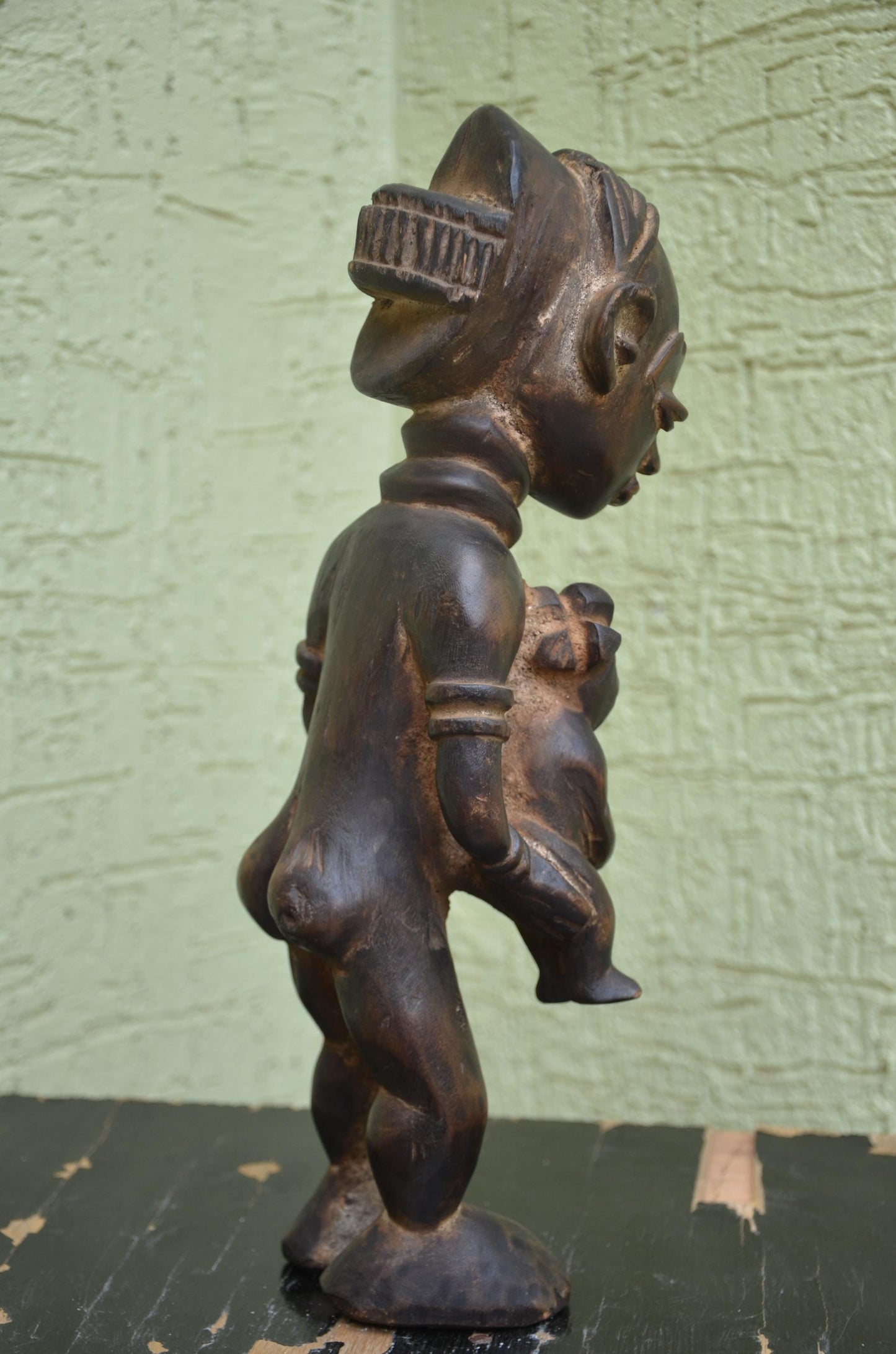 Authentic Kongo/Yombe Maternity Statue | Congolese Tribal Art