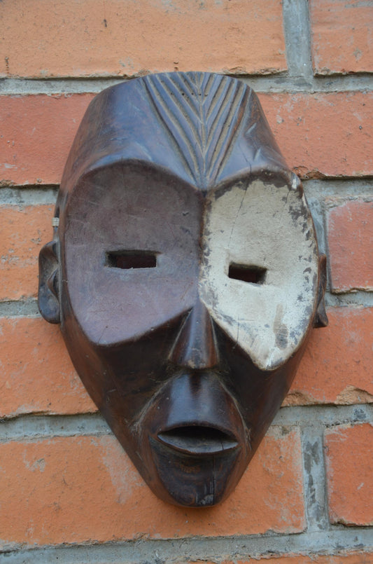 Authentic Pende Facial Mask | Congolese Tribal Art