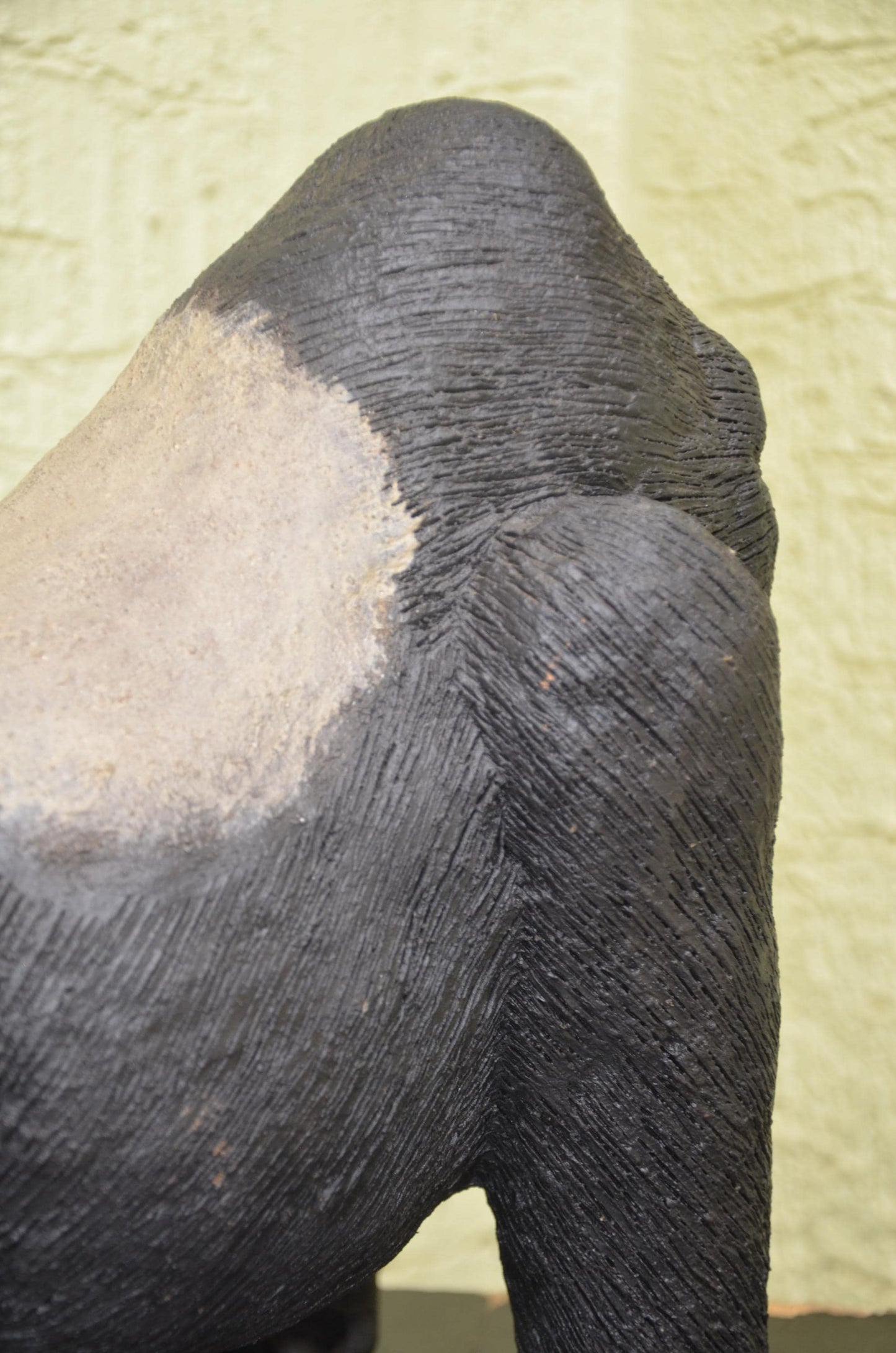 Handcrafted Clay Sculpture | Silverback Gorilla