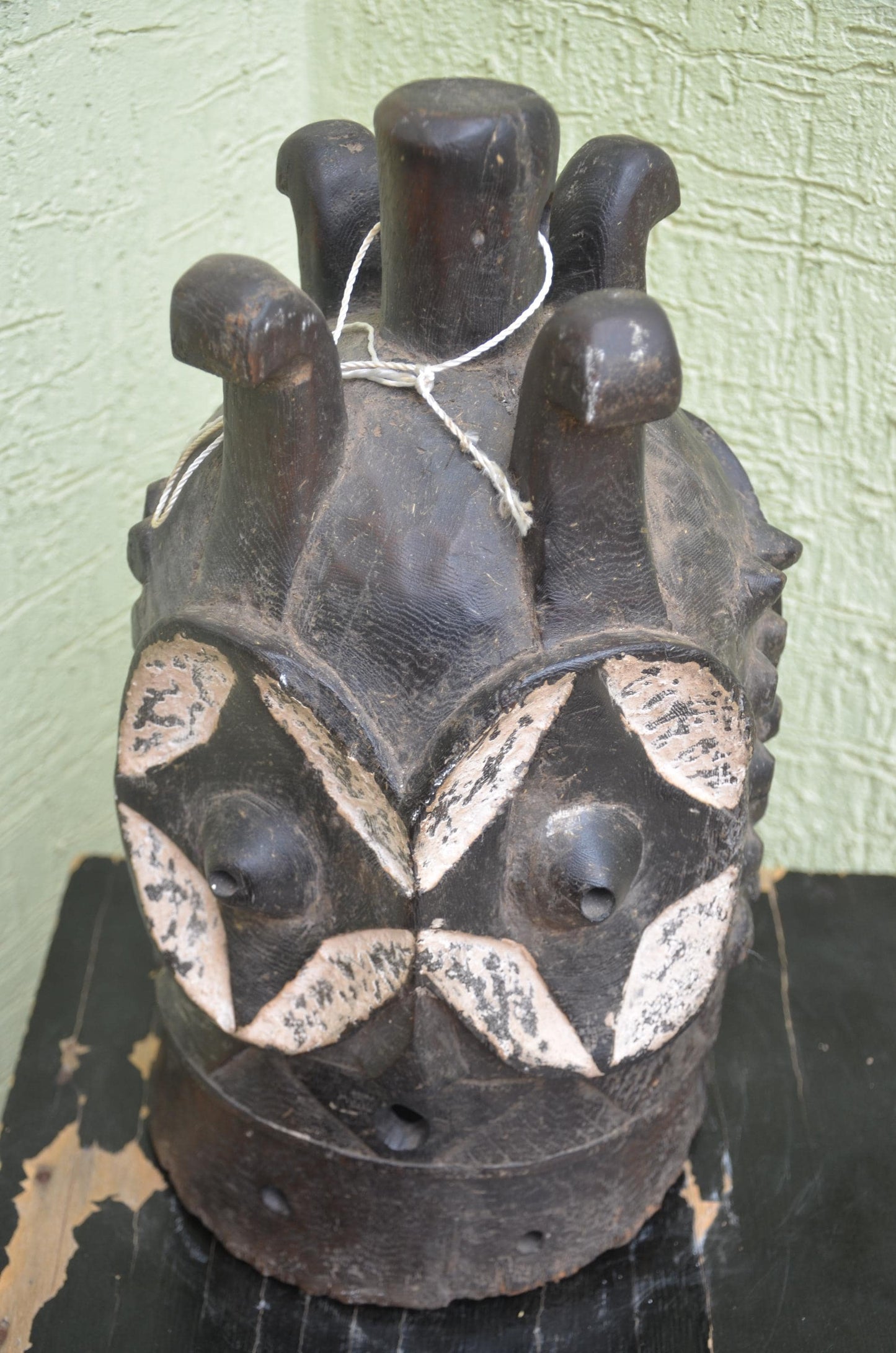 Authentic Sukuma/Nyamwezi Helmet Mask | Tanzanian Tribal Art