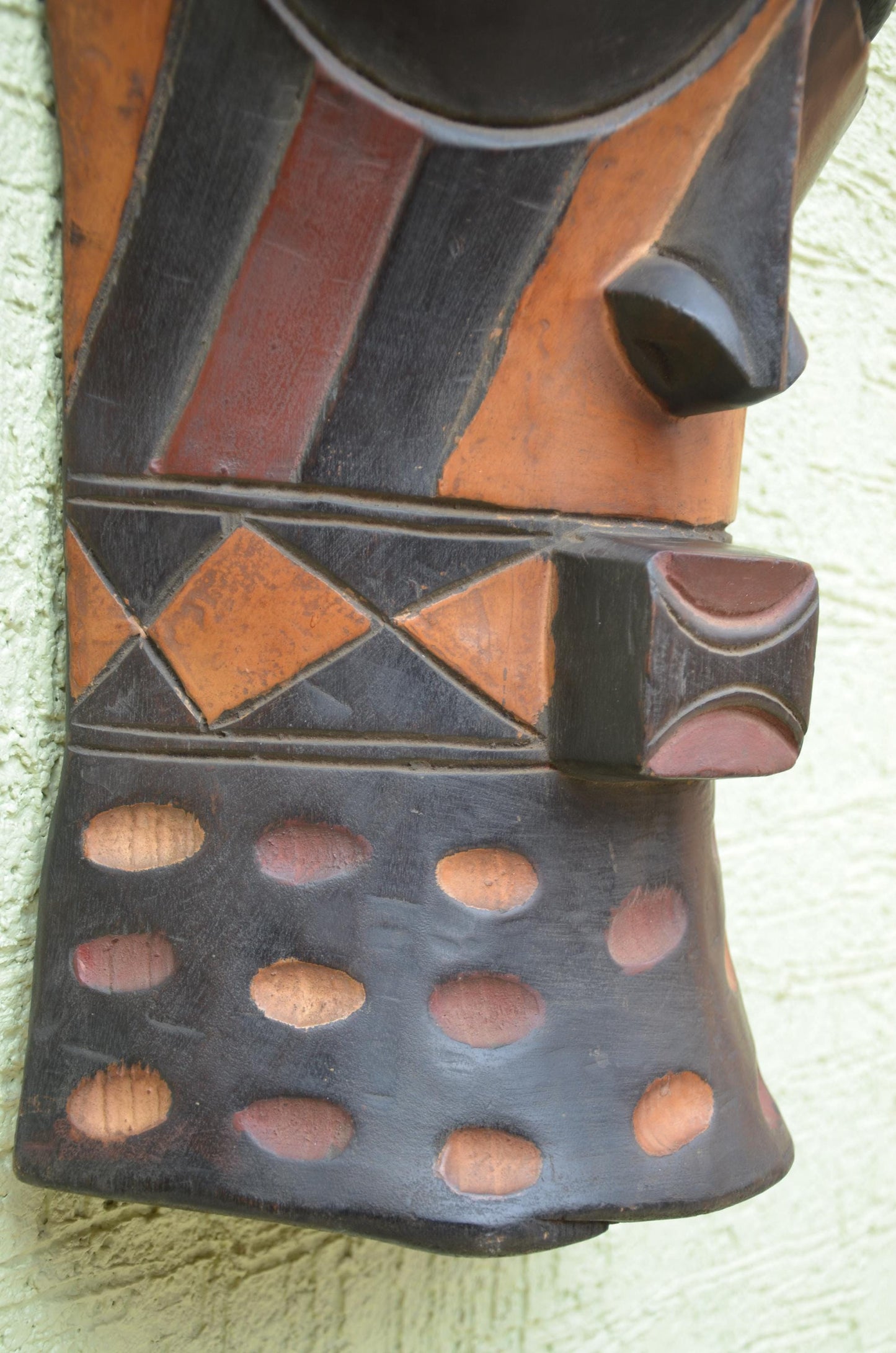 Tetela Tribal Mask | African Wooden Art