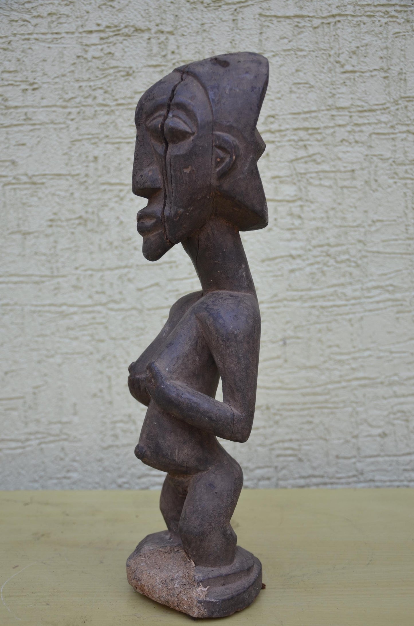 Authentic Female Hemba Ancestor Statue | Congolese Art