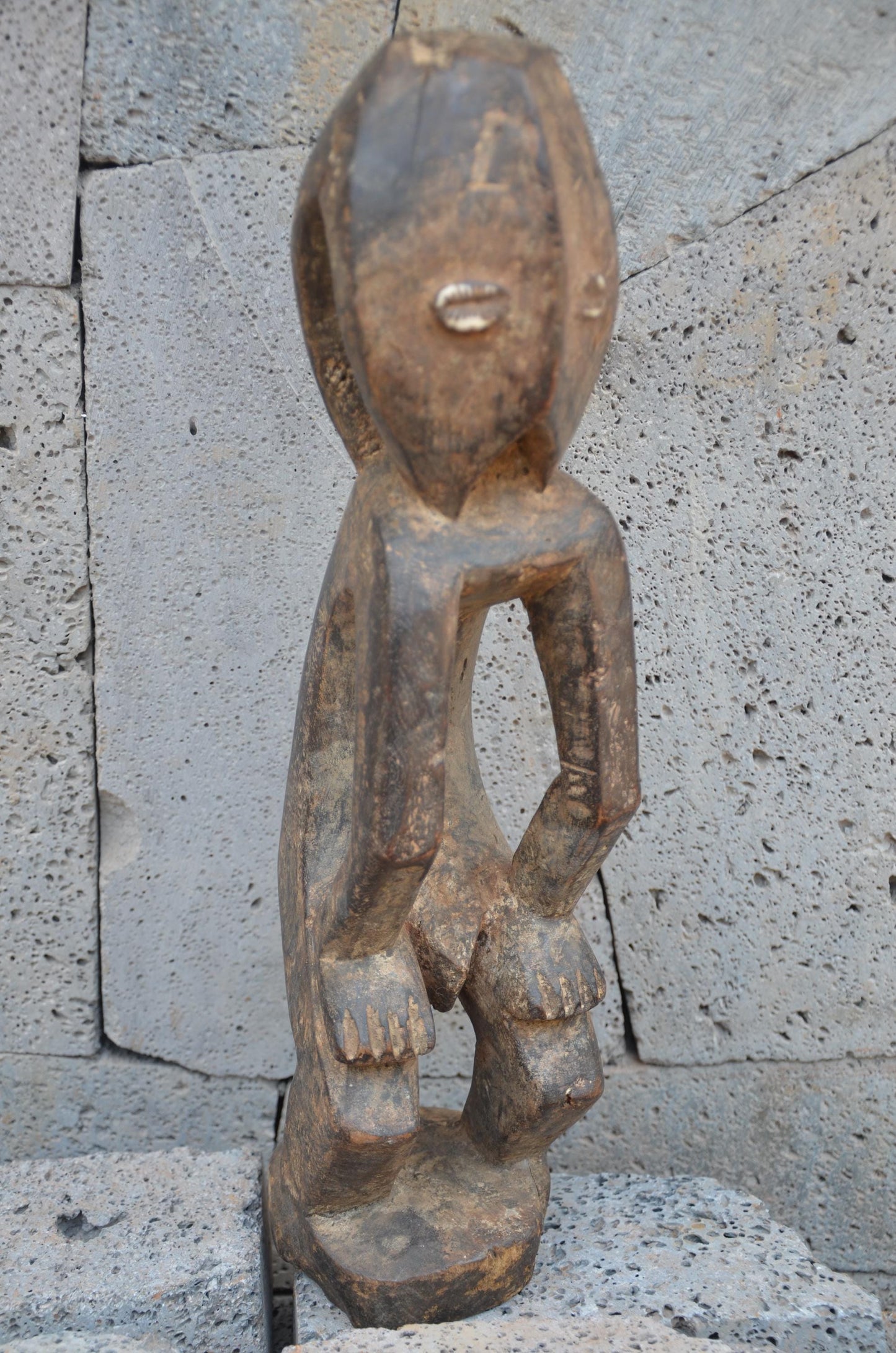 Authentic Kaka Power Figure | Cameroonian Tribal Art | Hand-Carved