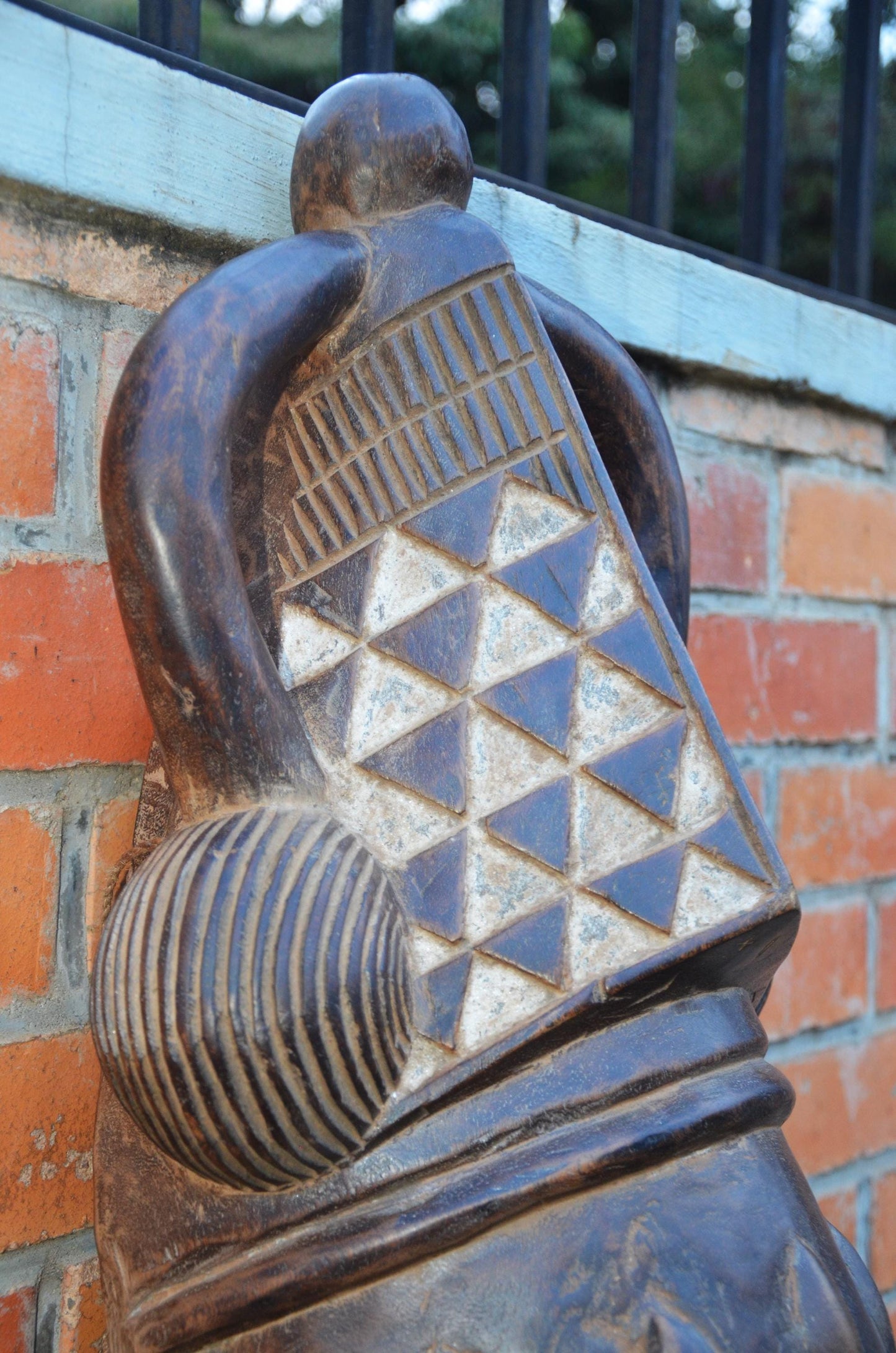 Authentic Baule/Yohoure Mask | Large Ivorian Tribal Art
