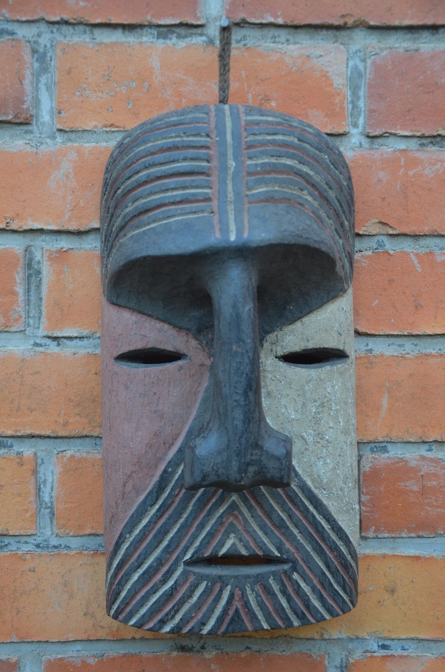 Authentic Pende Tribal Mask | Congolese Ceremonial Art