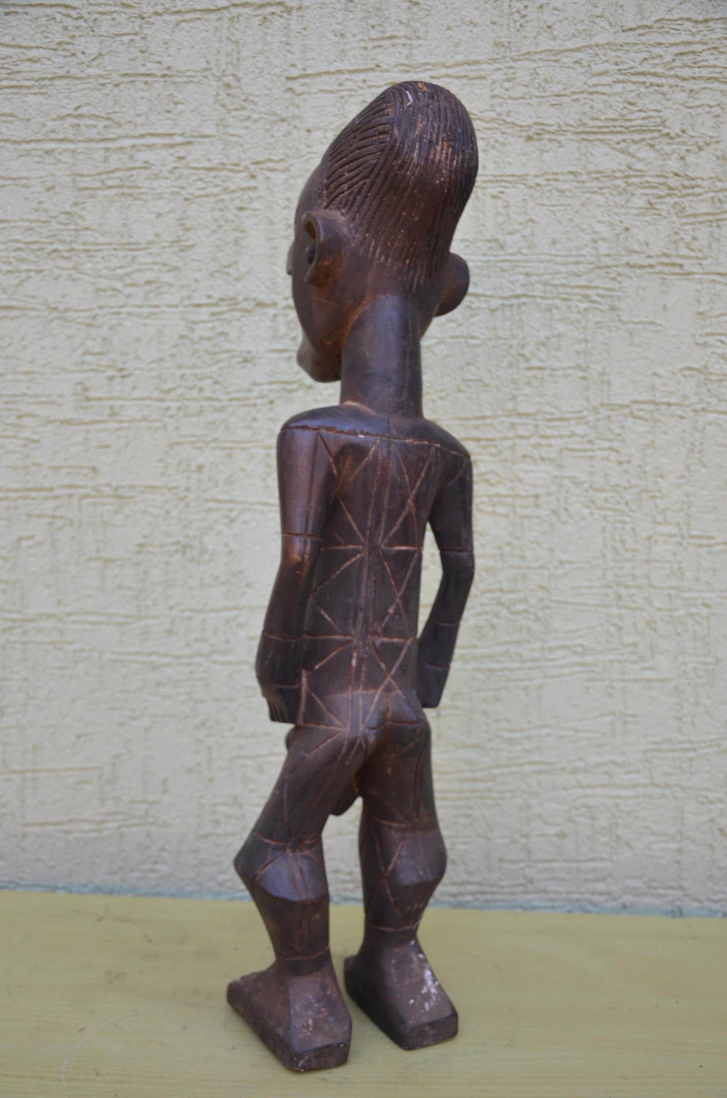 Authentic Luba Songye Statue | Congolese Tribal Art