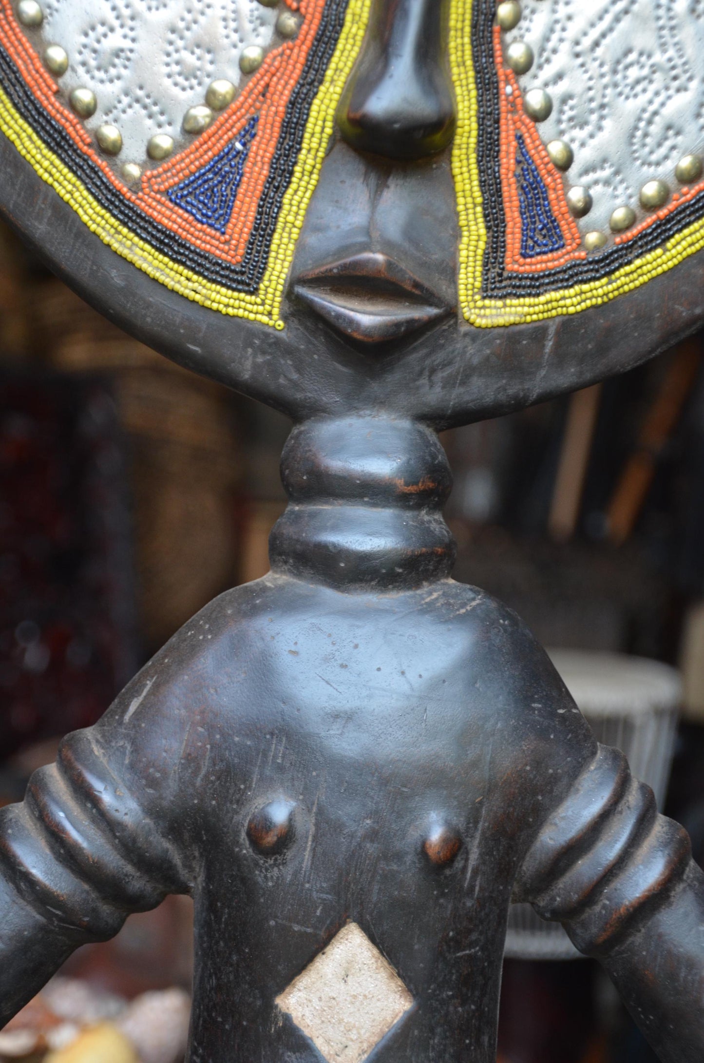 Oversized Namji Statue | Male Ancestor Figure | Authentic African Tribal Art
