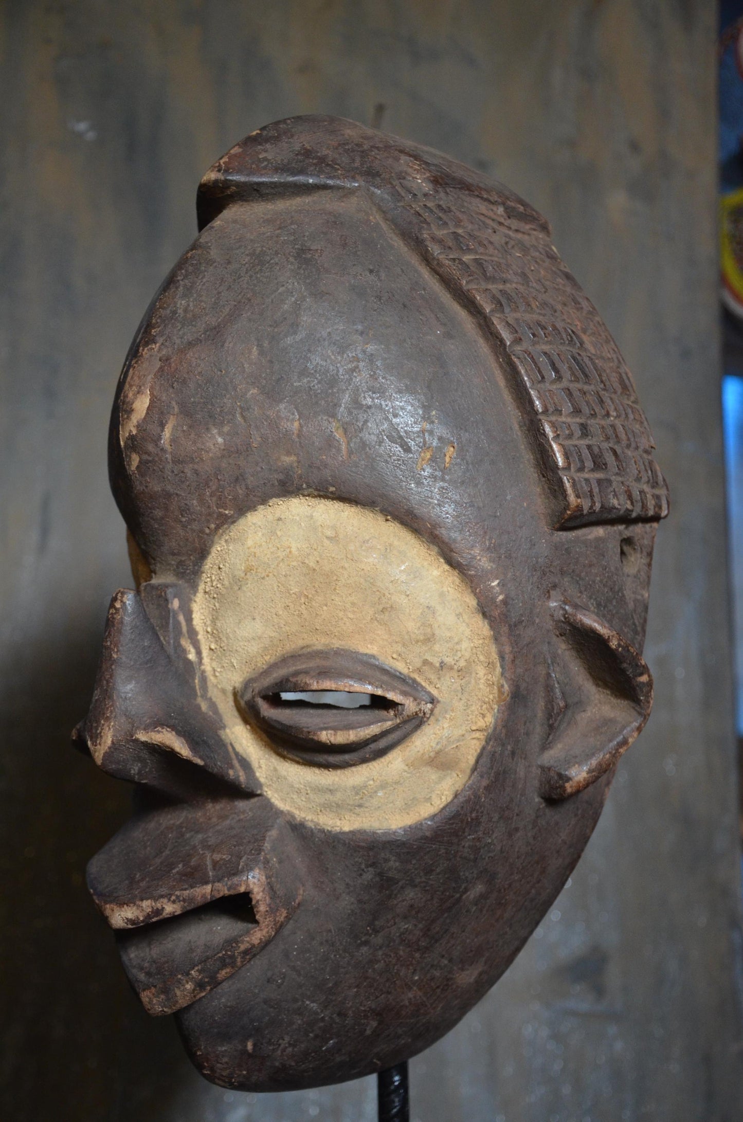 Authentic Hemba "Soko Mutu" Mask | Congolese Tribal Art