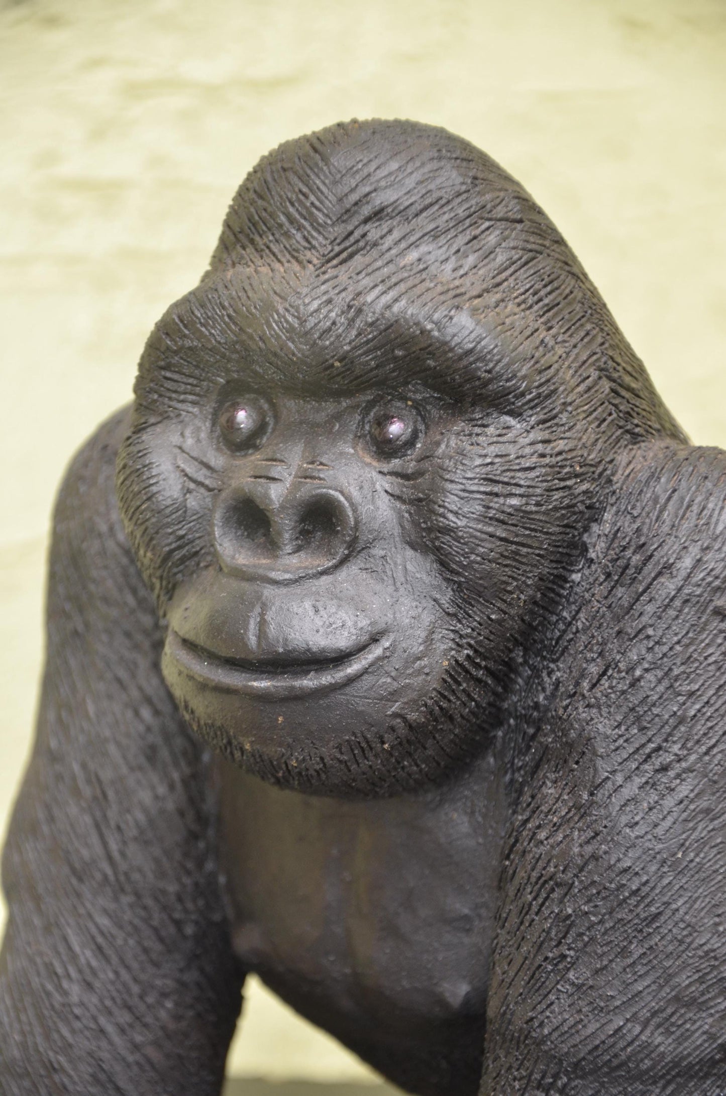 Handcrafted Clay Sculpture | Alpha Silverback Gorilla